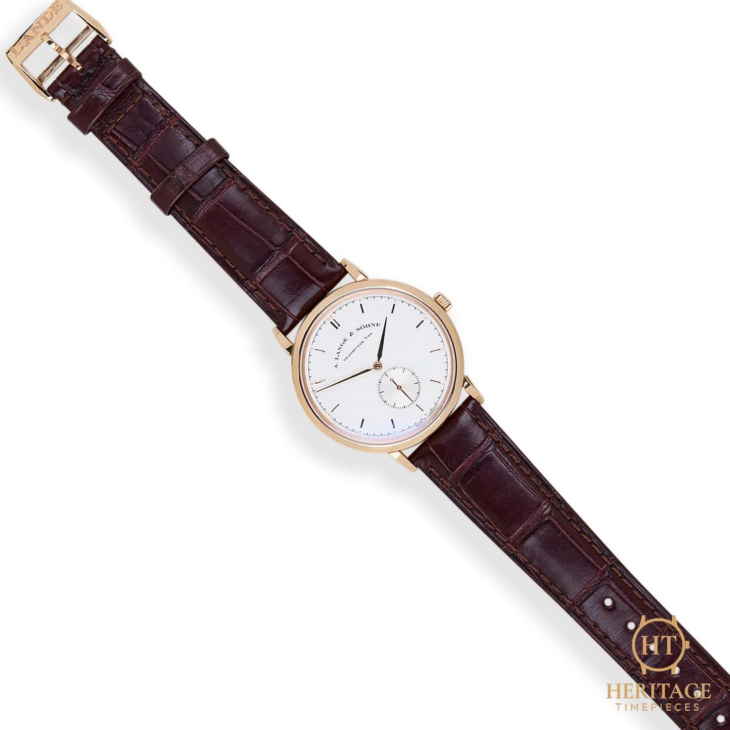 A. Lange & Söhne Saxonia 216.032 (Onbekend (willekeurig serienummer)) - 37mm Roségoud (7/8)