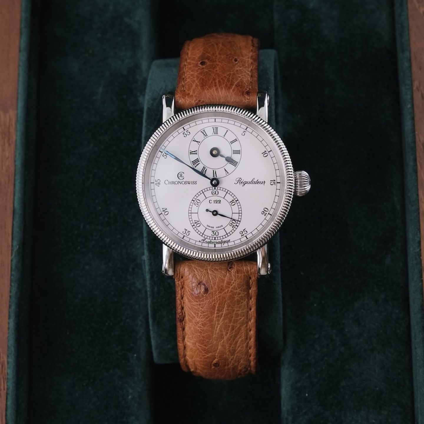 Chronoswiss Régulateur CH-1223-M (2000) - Staal (4/8)