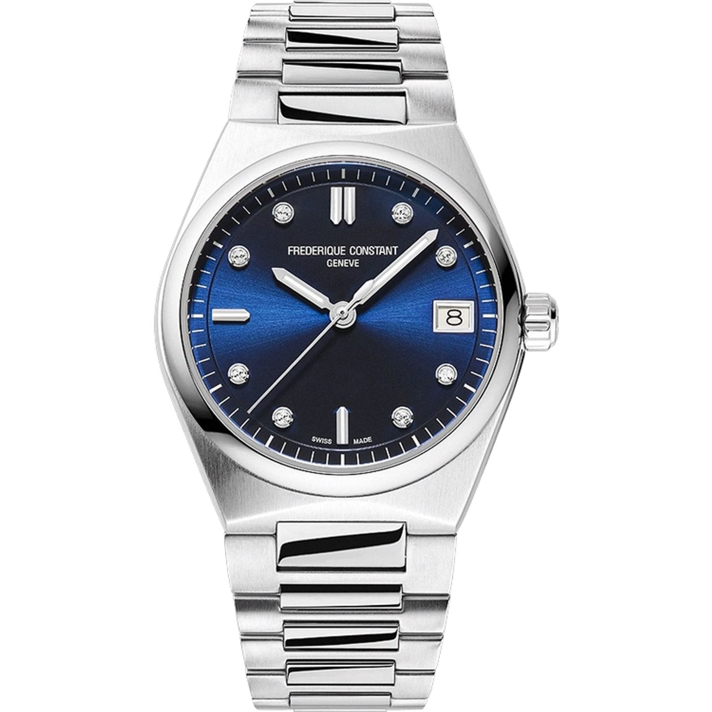 Frederique Constant Highlife FC-240ND2NH26B (2025) - Blauw wijzerplaat 31mm Staal (1/1)