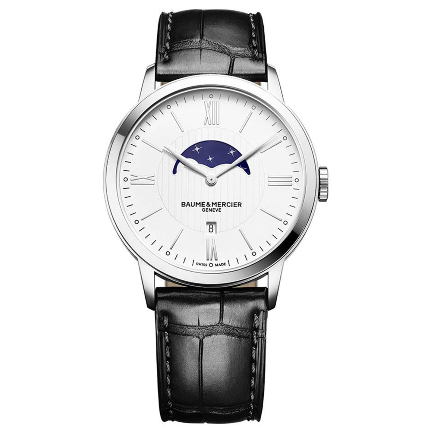 Baume & Mercier Classima M0A10219 (2023) - Zilver wijzerplaat 40mm Staal (3/3)