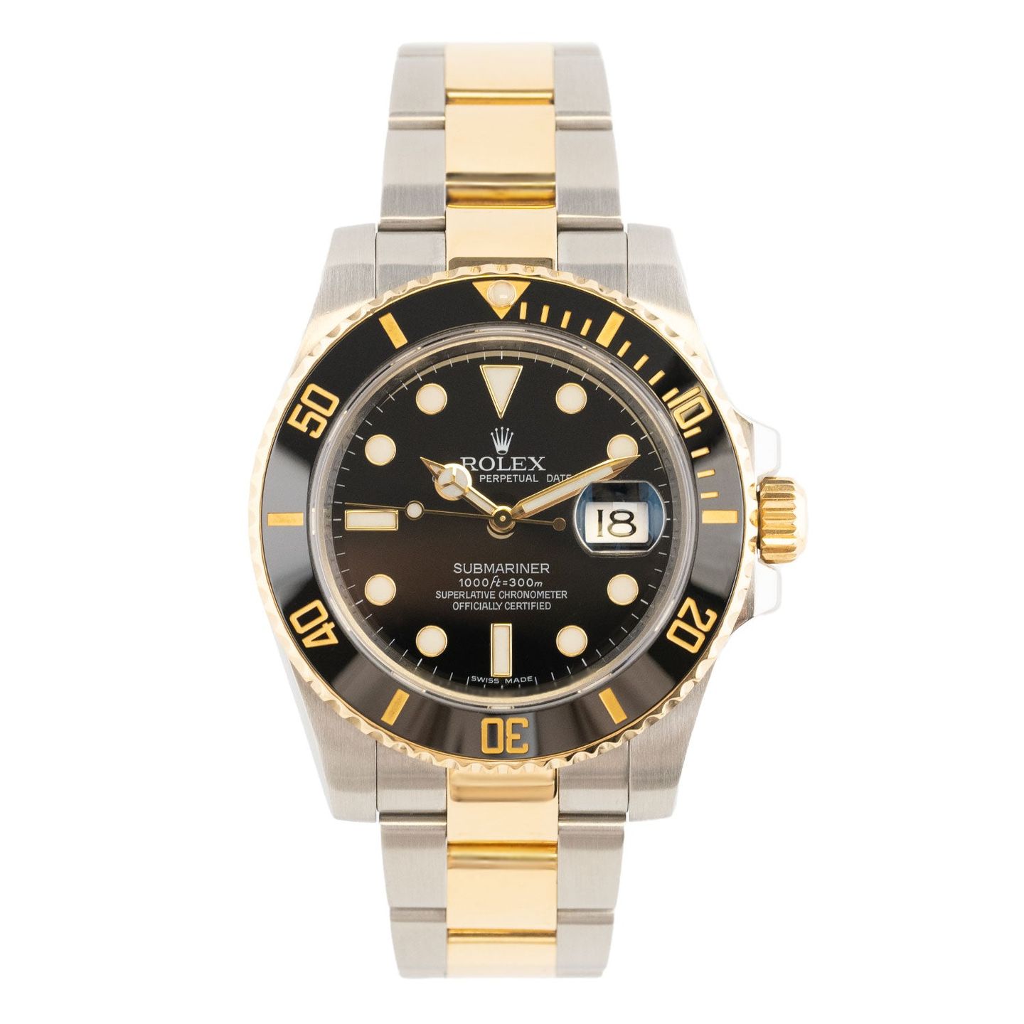 Rolex Submariner Date 116610LN (2012) - Black dial 40 mm Steel case (1/5)