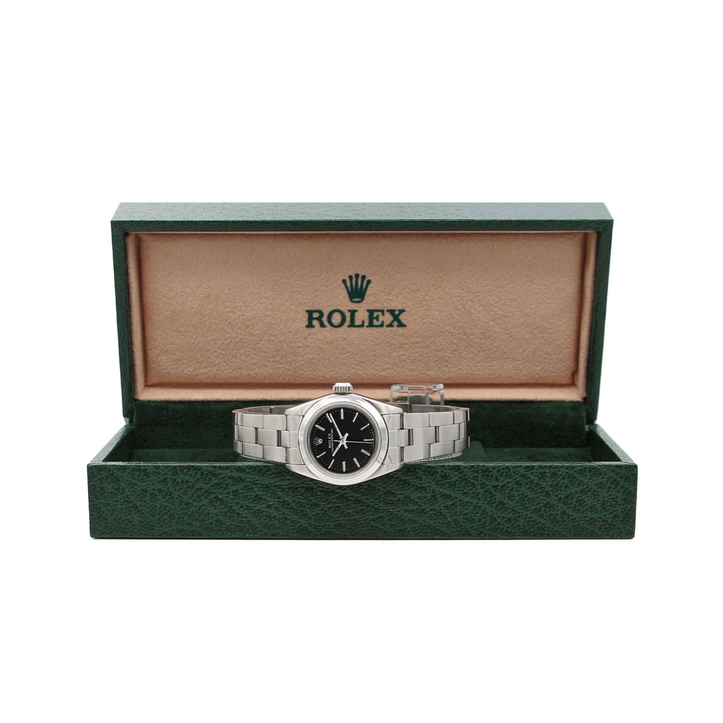 Rolex Oyster Perpetual 67180 (Onbekend (willekeurig serienummer)) - 26mm Staal (3/6)