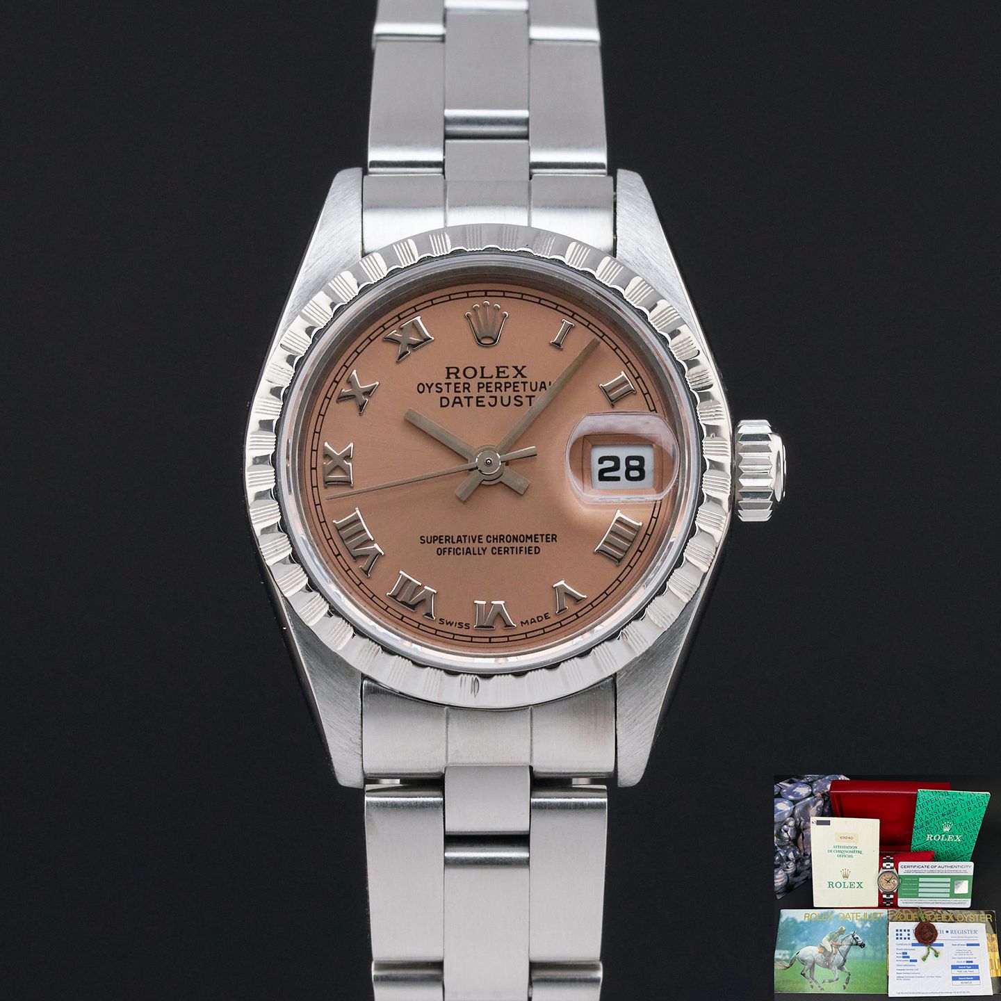 Rolex Oyster Perpetual Lady Date 69240 - (1/8)