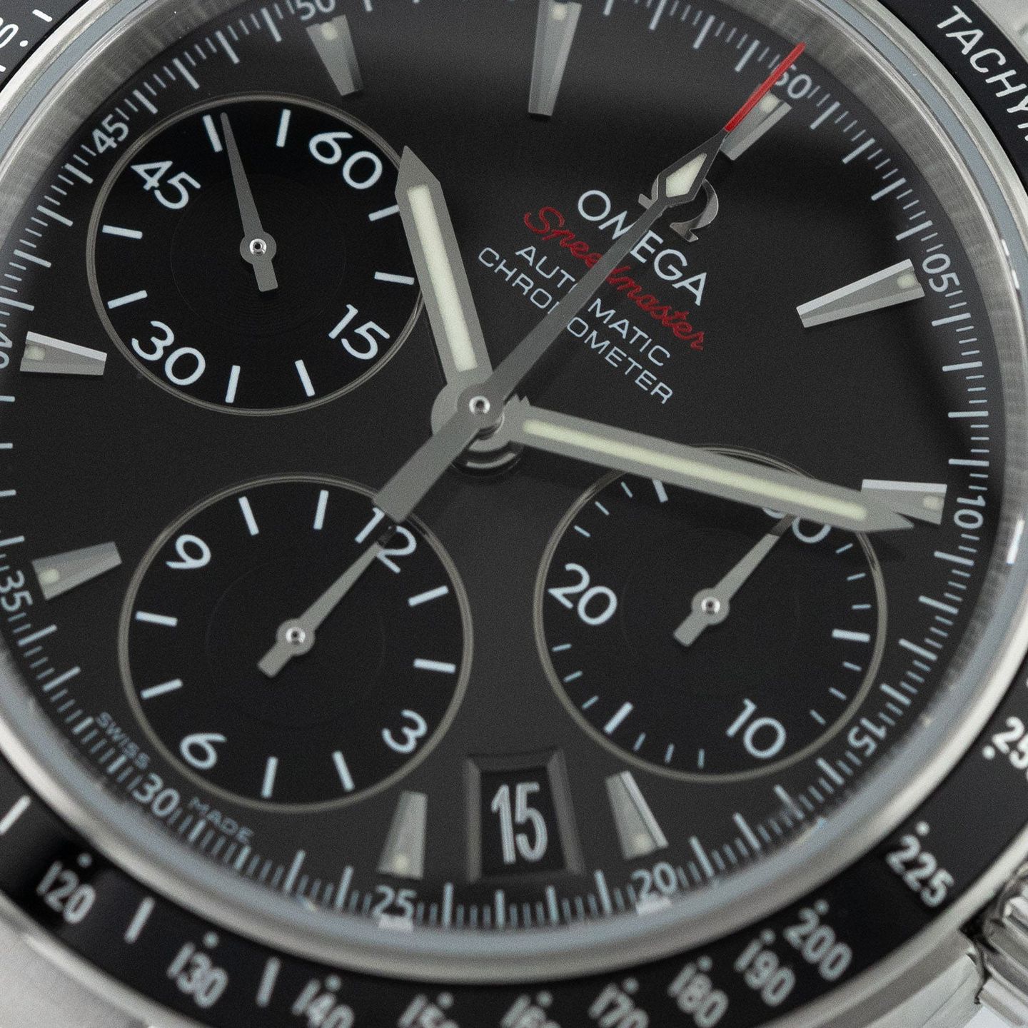 Omega Speedmaster Date 323.30.40.40.06.001 (2011) - Grijs wijzerplaat 40mm Staal (3/6)