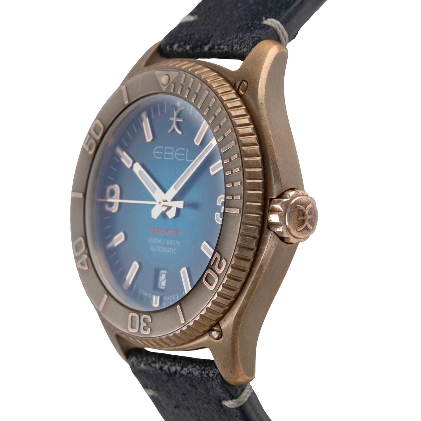 Ebel Discovery 1216472 (Unknown (random serial)) - Blue dial 42 mm (6/8)