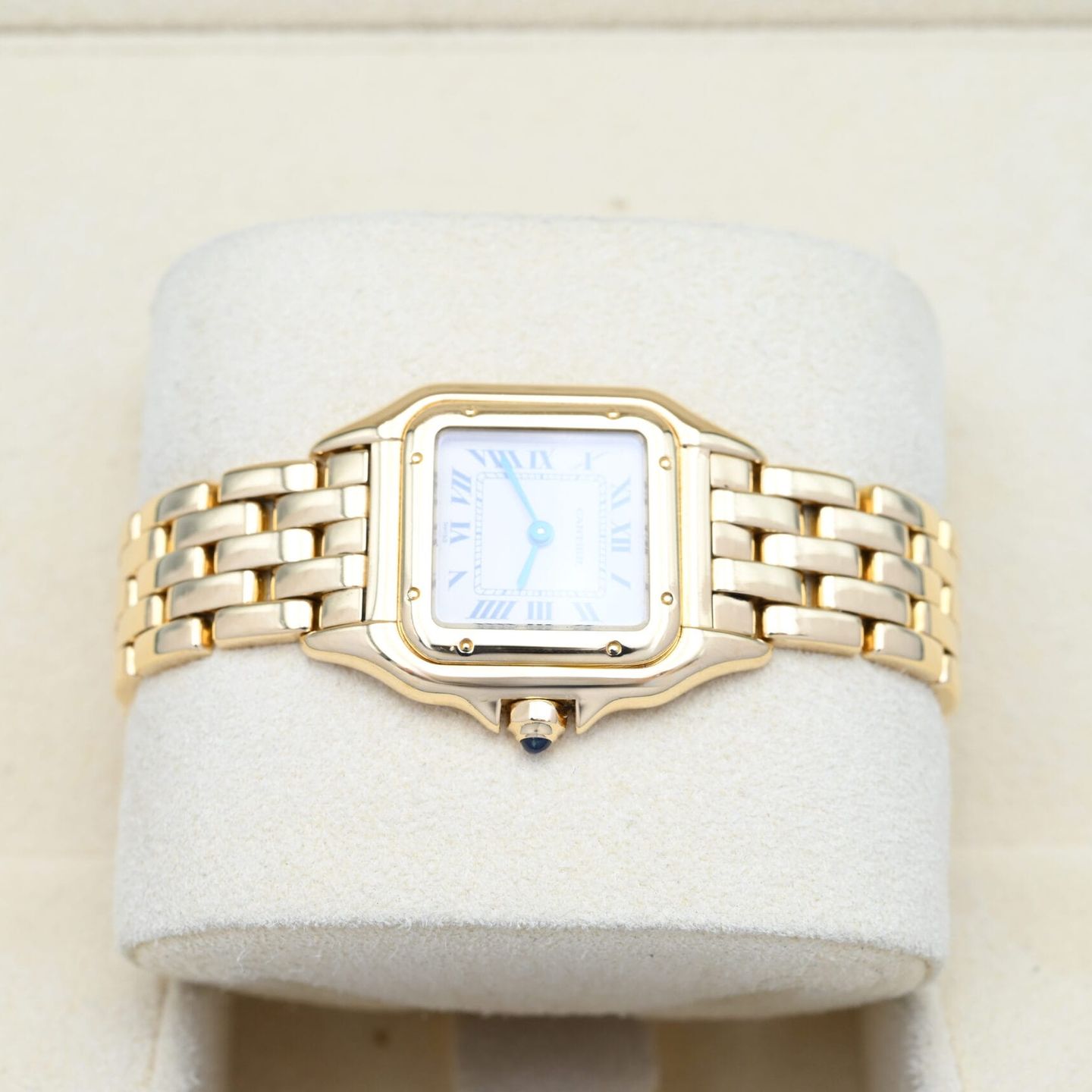 Cartier Panthère 8057917 (Unknown (random serial)) - Beige dial 22 mm Yellow Gold case (4/7)