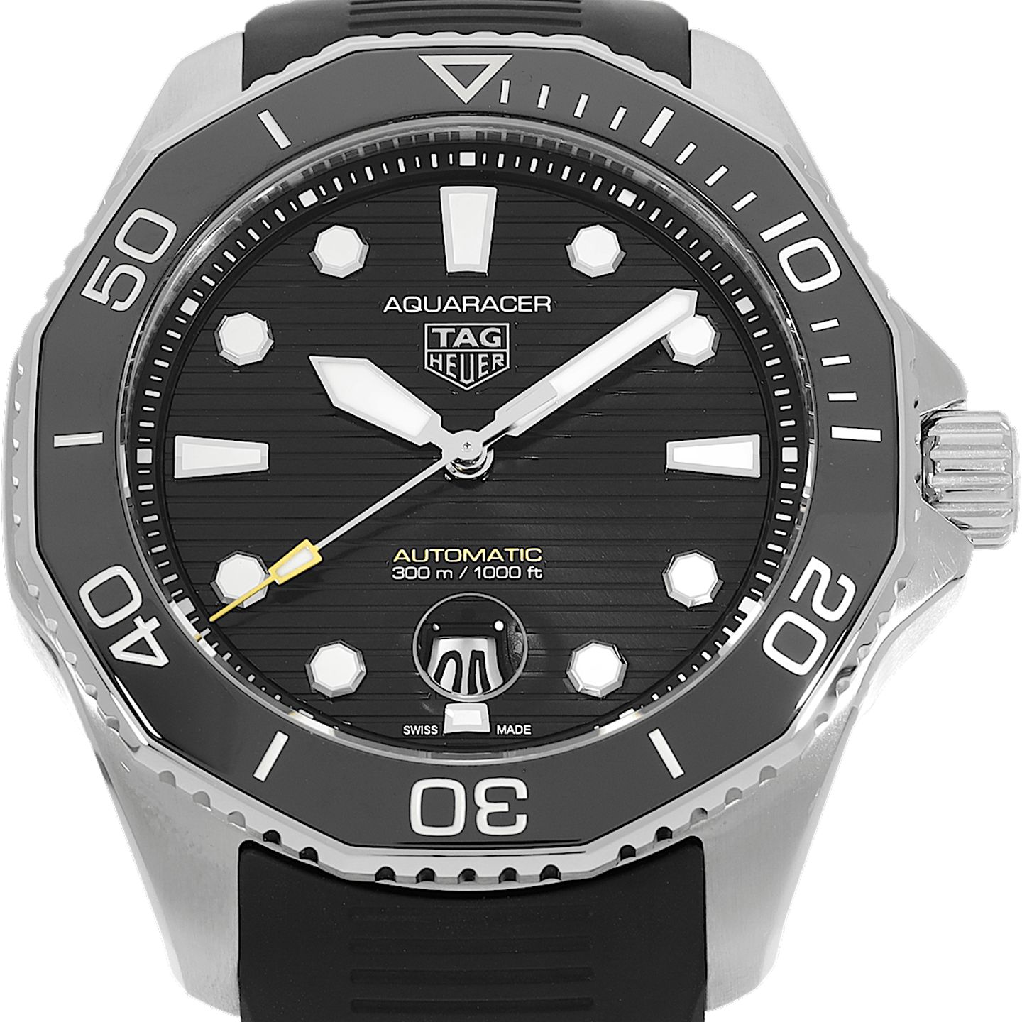 TAG Heuer Aquaracer 300M WBP201A.FT6197 (2024) - Black dial 43 mm Steel case (1/5)