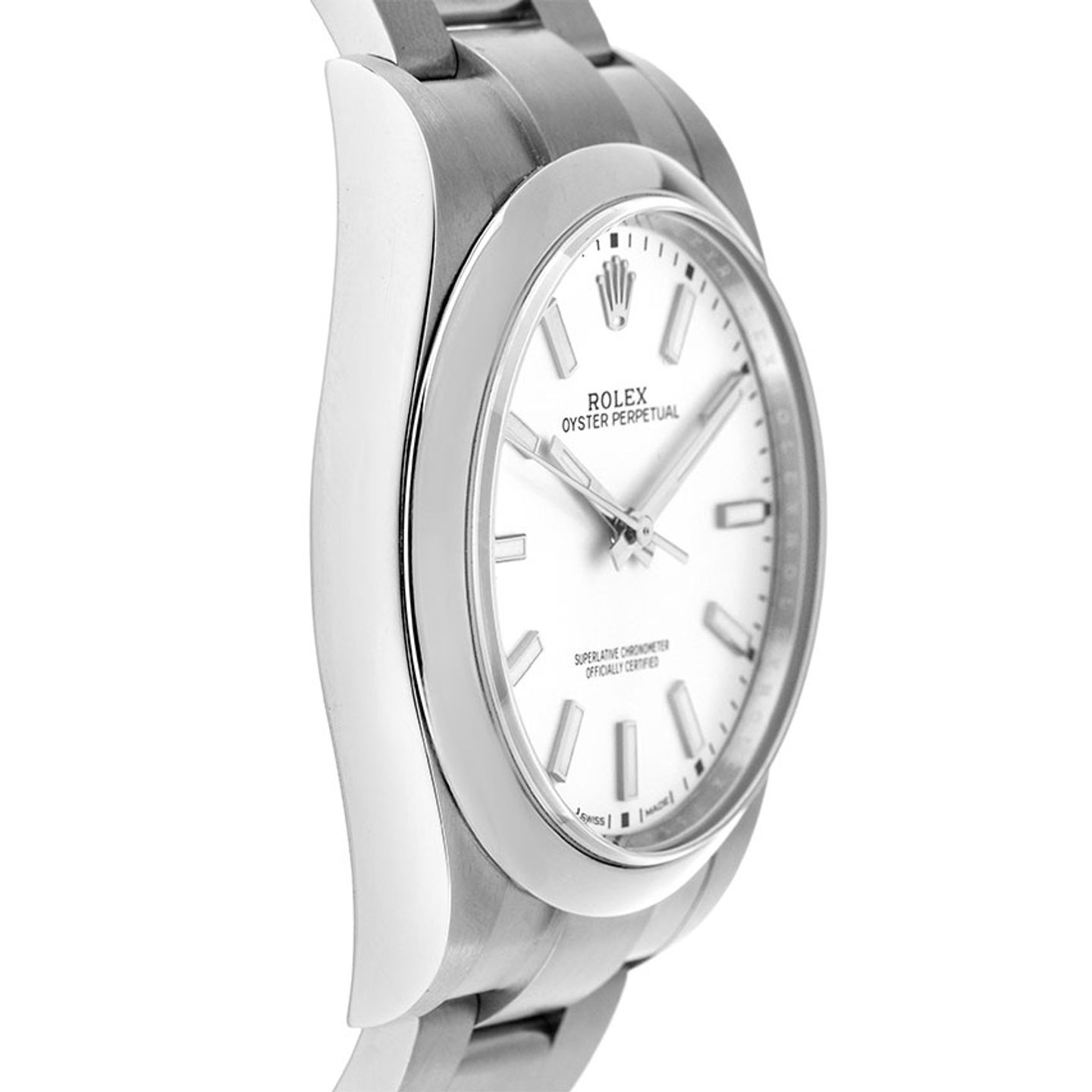 Rolex Oyster Perpetual 39 114300 (2019) - 39mm Staal (5/8)