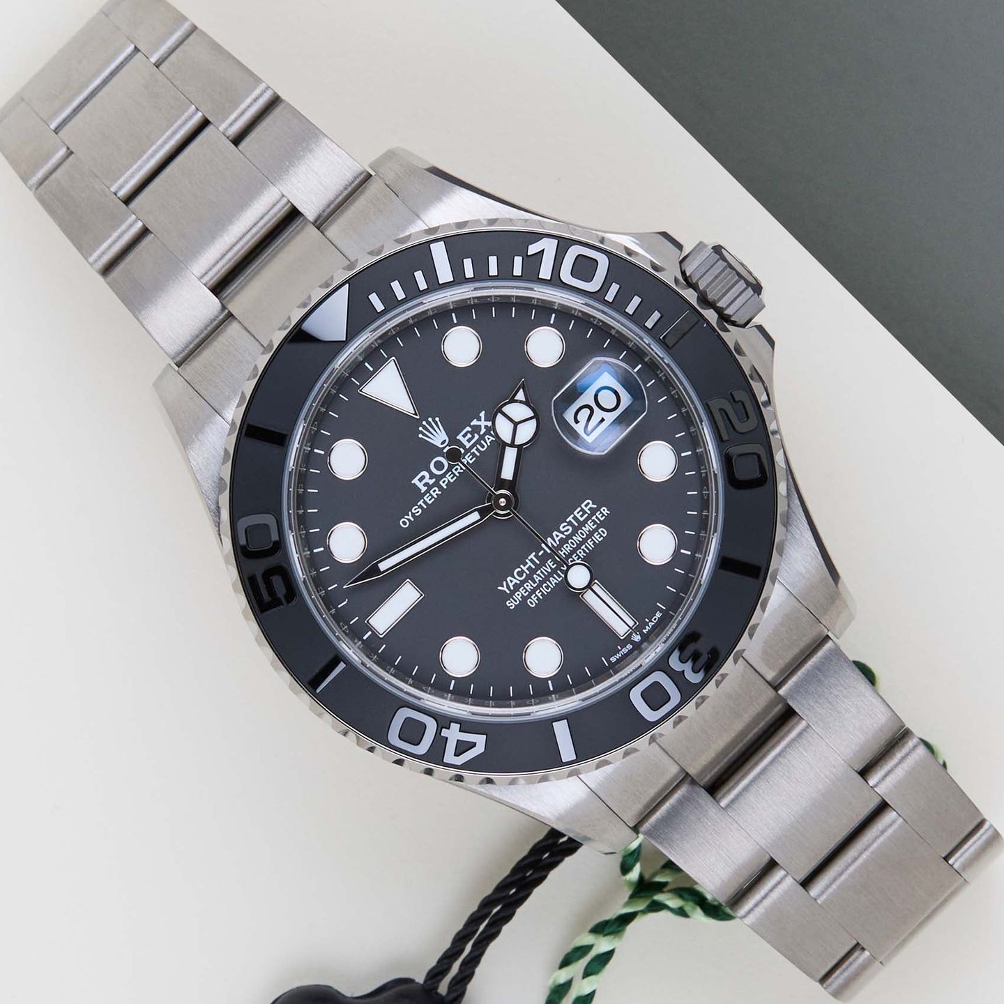 Rolex Yacht-Master 42 226627 (2025) - Black dial 42 mm Titanium case (1/5)