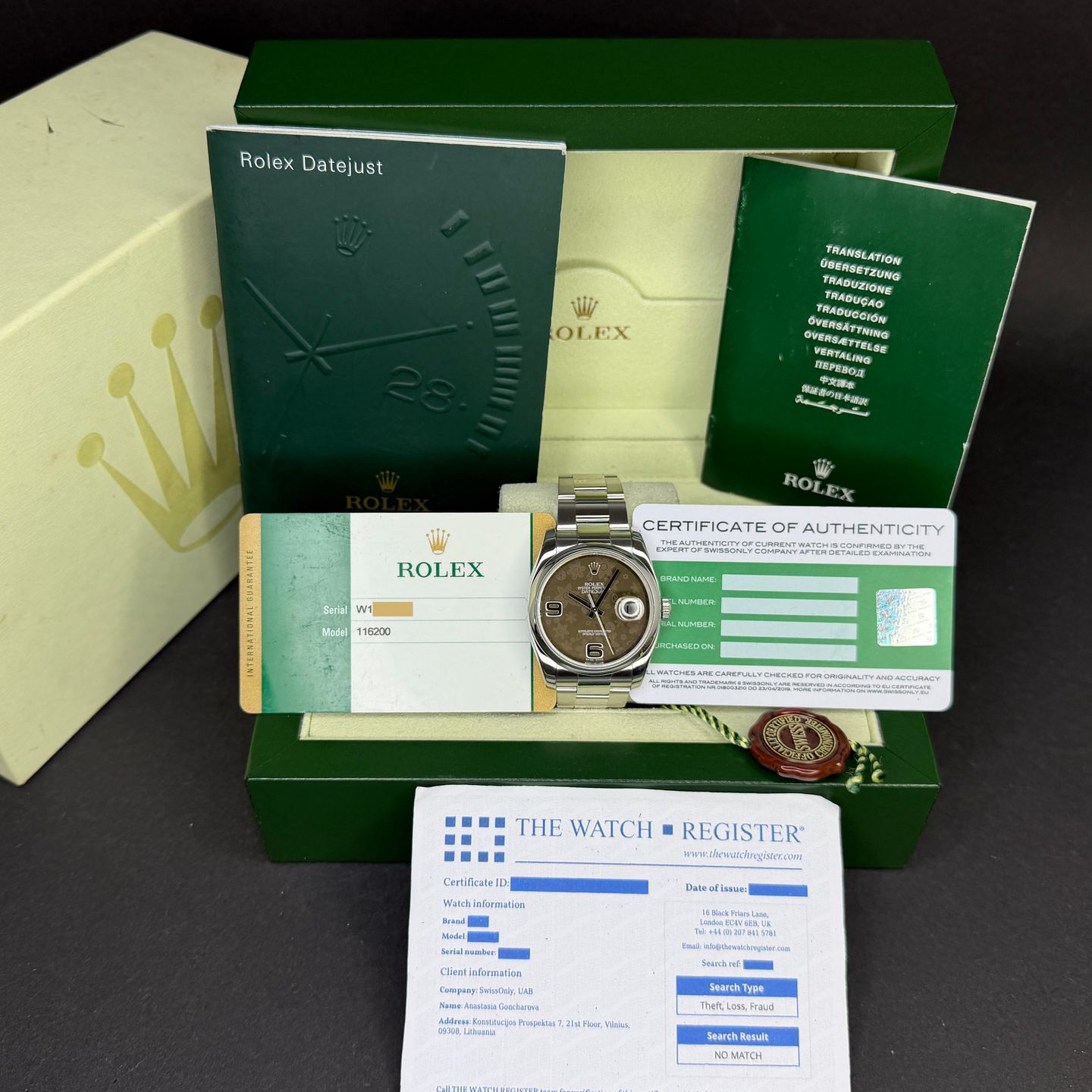 Rolex Datejust 36 116200 - (3/8)