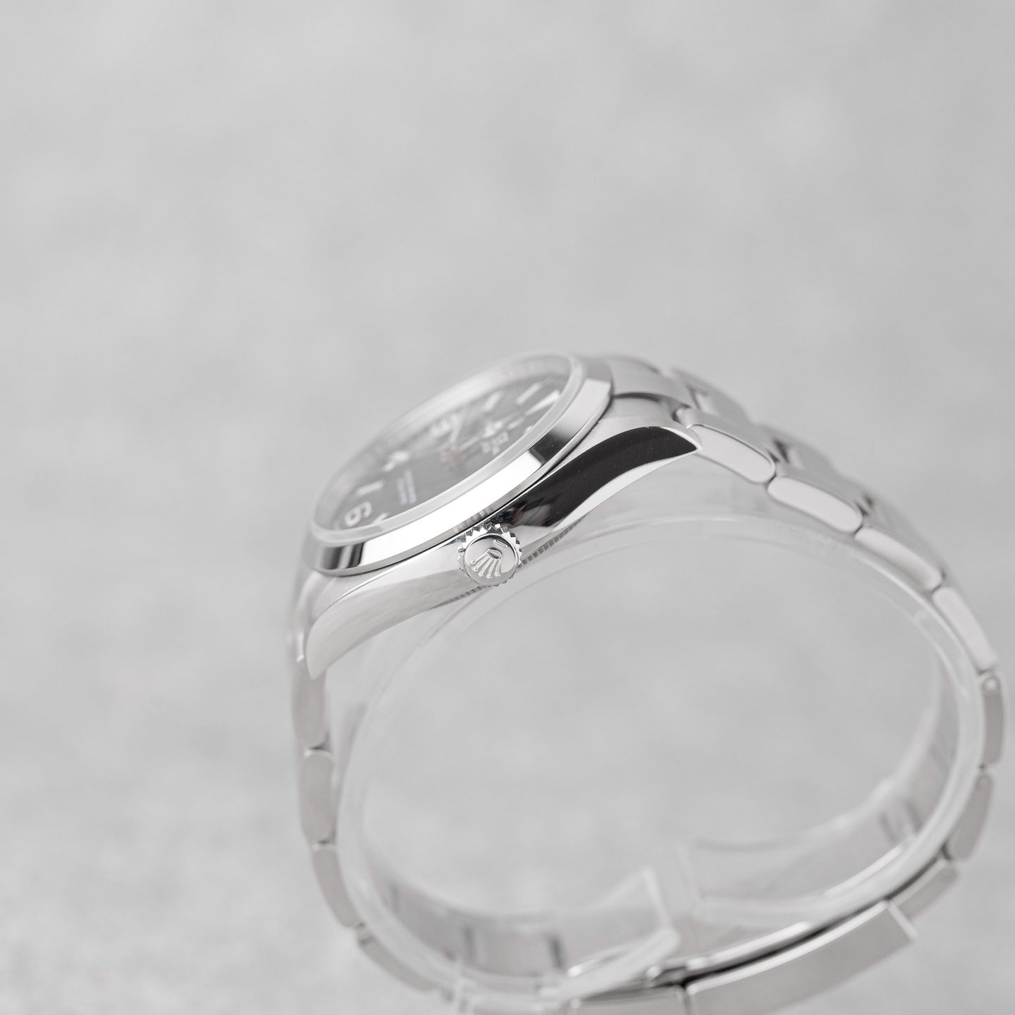 Rolex Explorer 124270 (2022) - Black dial 36 mm Steel case (5/8)