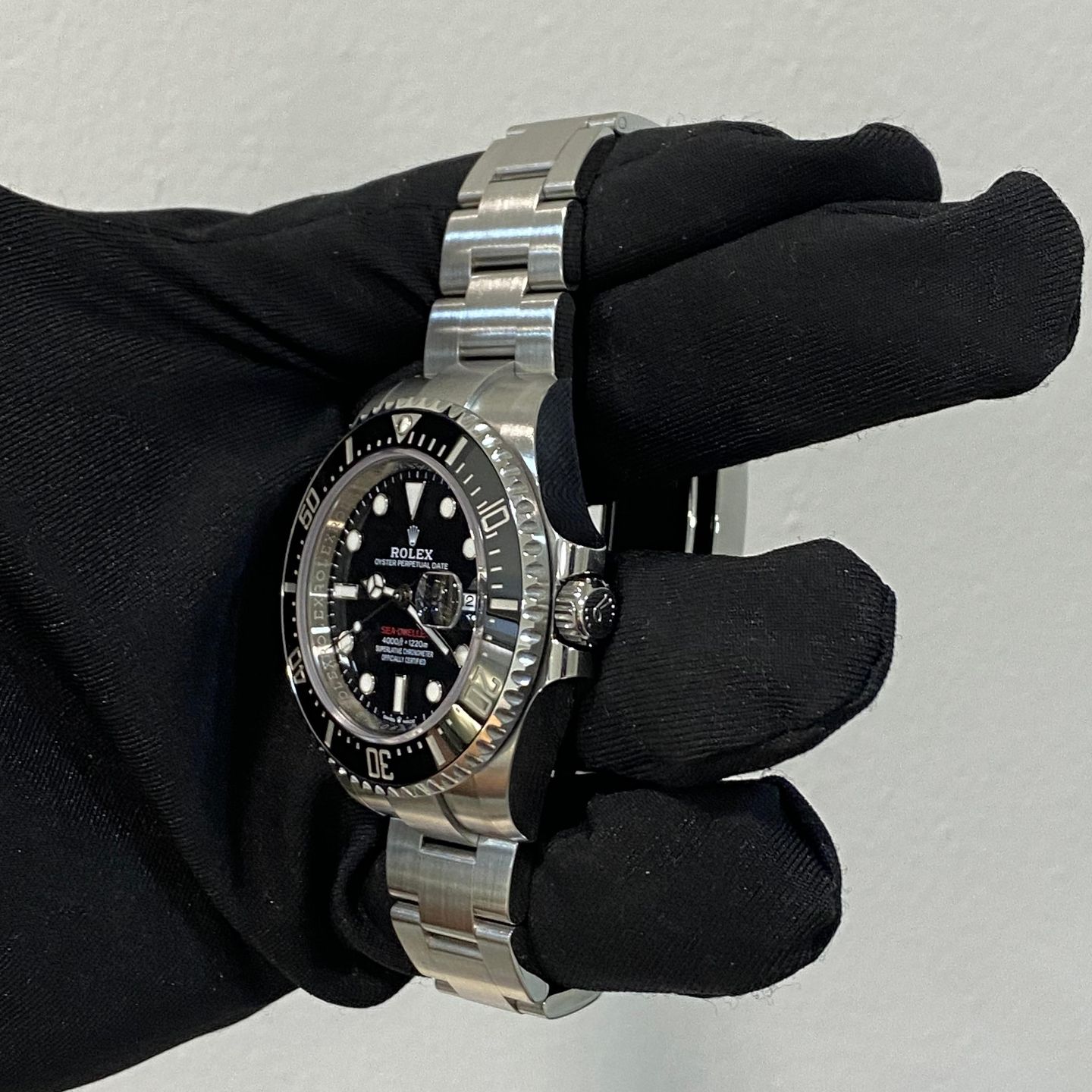 Rolex Sea-Dweller 126600 (2023) - Zwart wijzerplaat 43mm Staal (3/7)