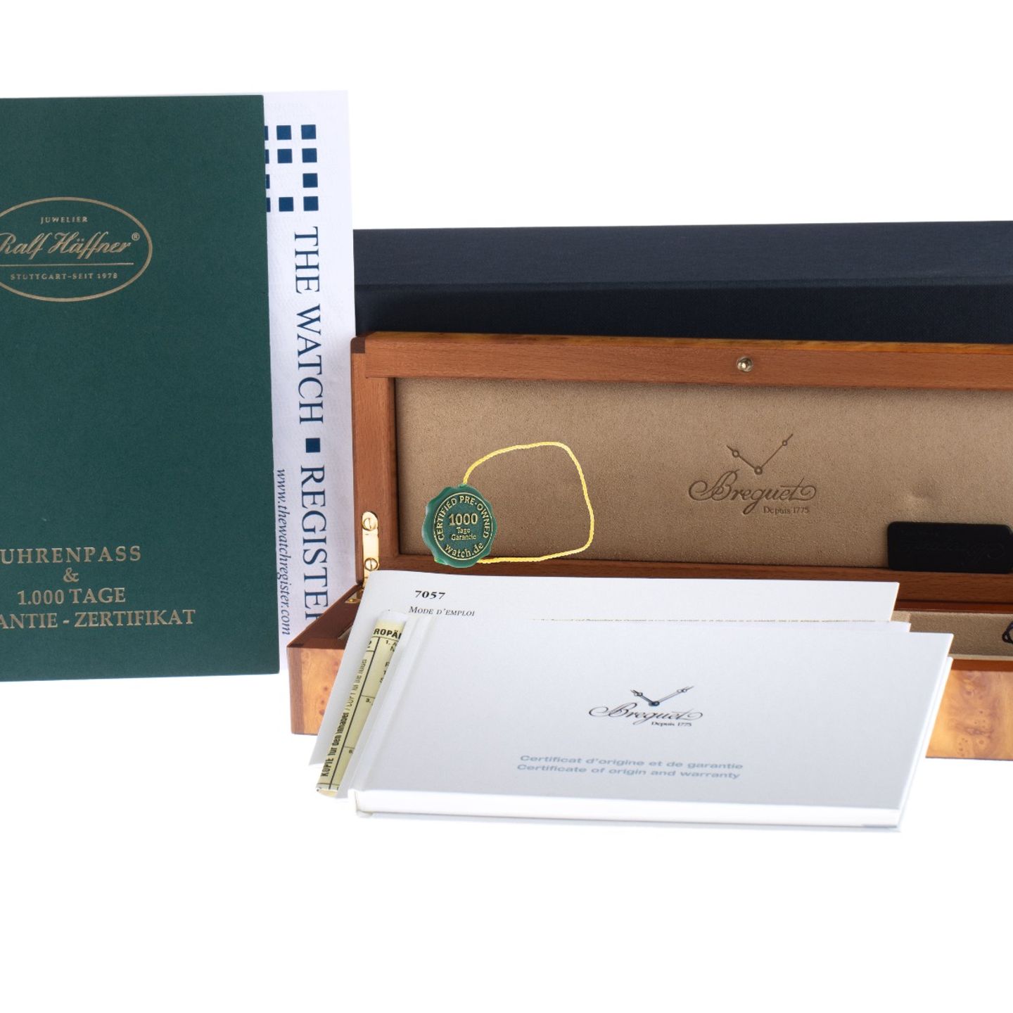 Breguet Tradition 7057BB/11/9W6 (2018) - Zilver wijzerplaat 40mm Witgoud (2/7)