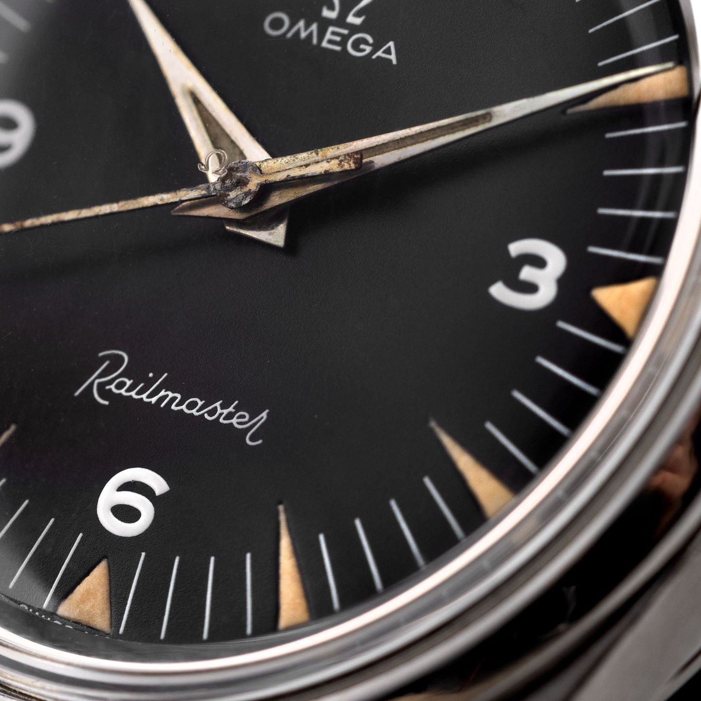 Omega Vintage 135004-63 (1963) - White dial 38 mm Steel case (2/8)