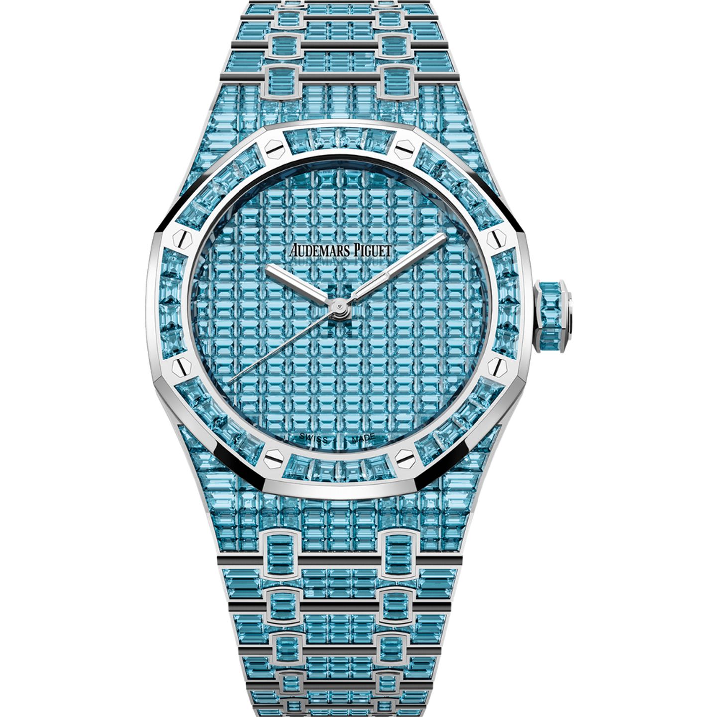 Audemars Piguet Royal Oak Selfwinding 15514BC.TO.1284BC.01 (2025) - Blauw wijzerplaat 41mm Witgoud (1/1)