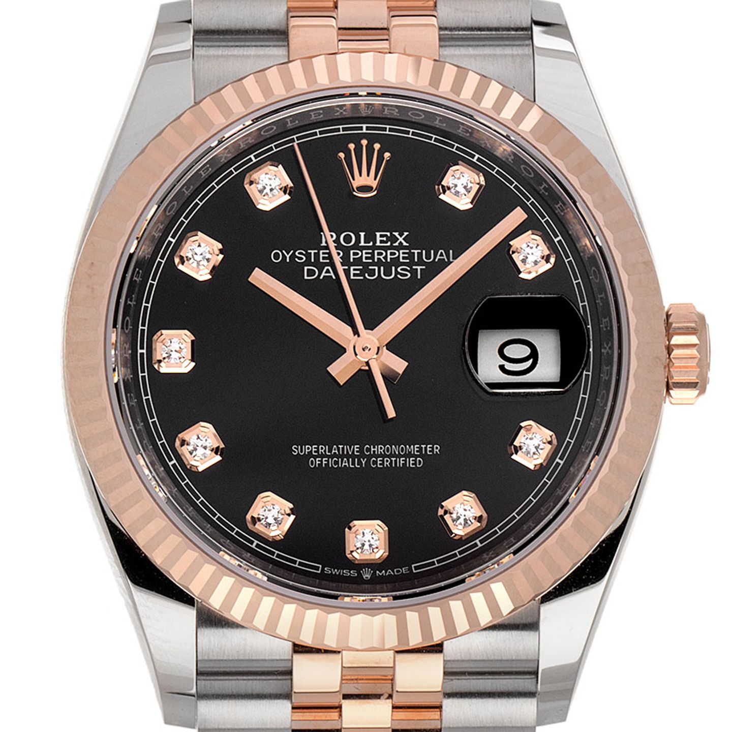 Rolex Datejust 36 126231 (2023) - Zwart wijzerplaat 36mm Goud/Staal (1/6)