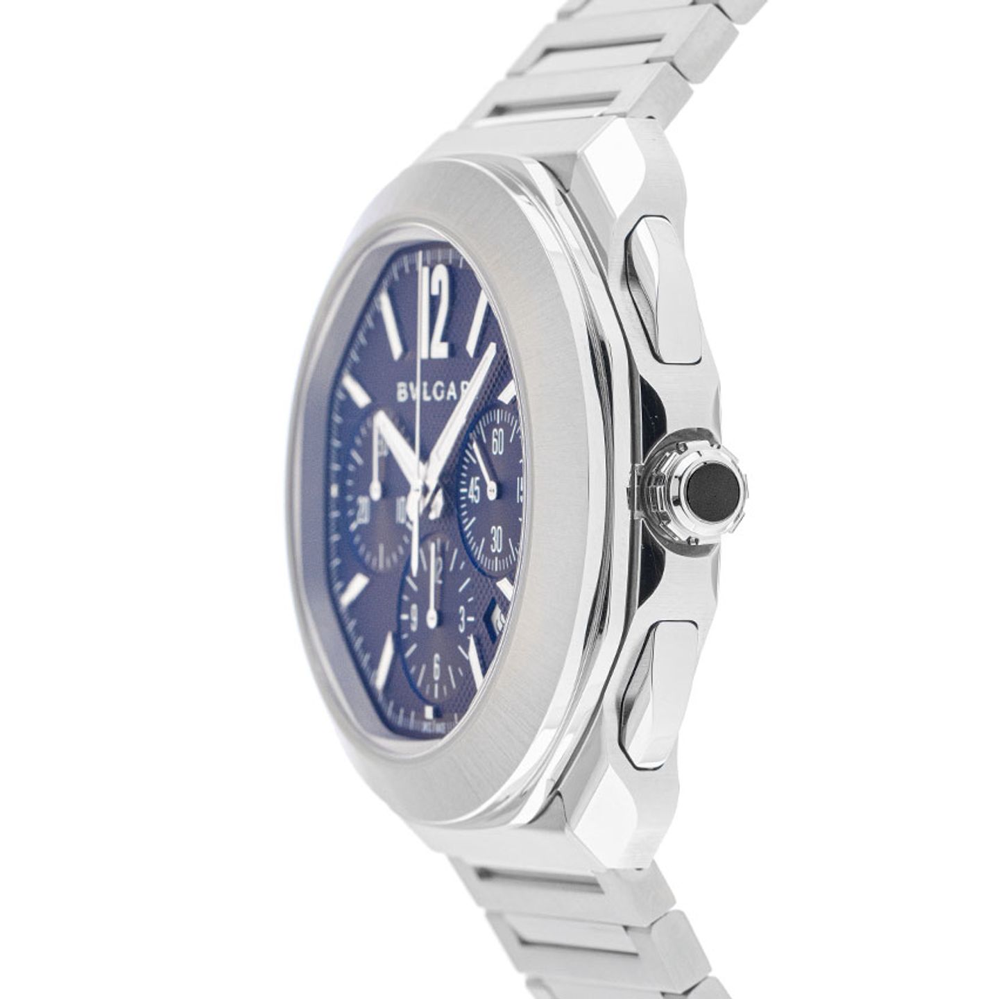 Bulgari Octo 103829 (2025) - Blauw wijzerplaat 42mm Staal (4/7)