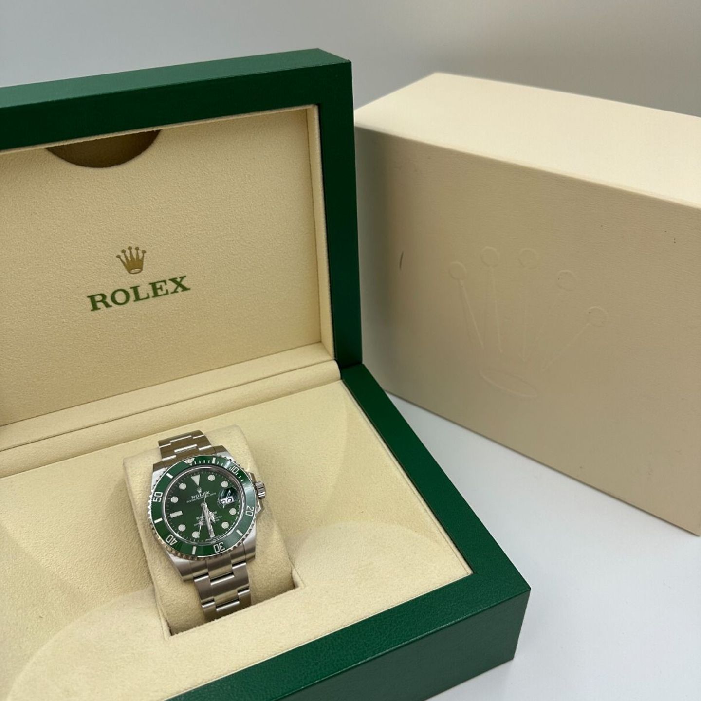 Rolex Submariner Date 116610LV (2020) - Green dial 40 mm Steel case (3/8)