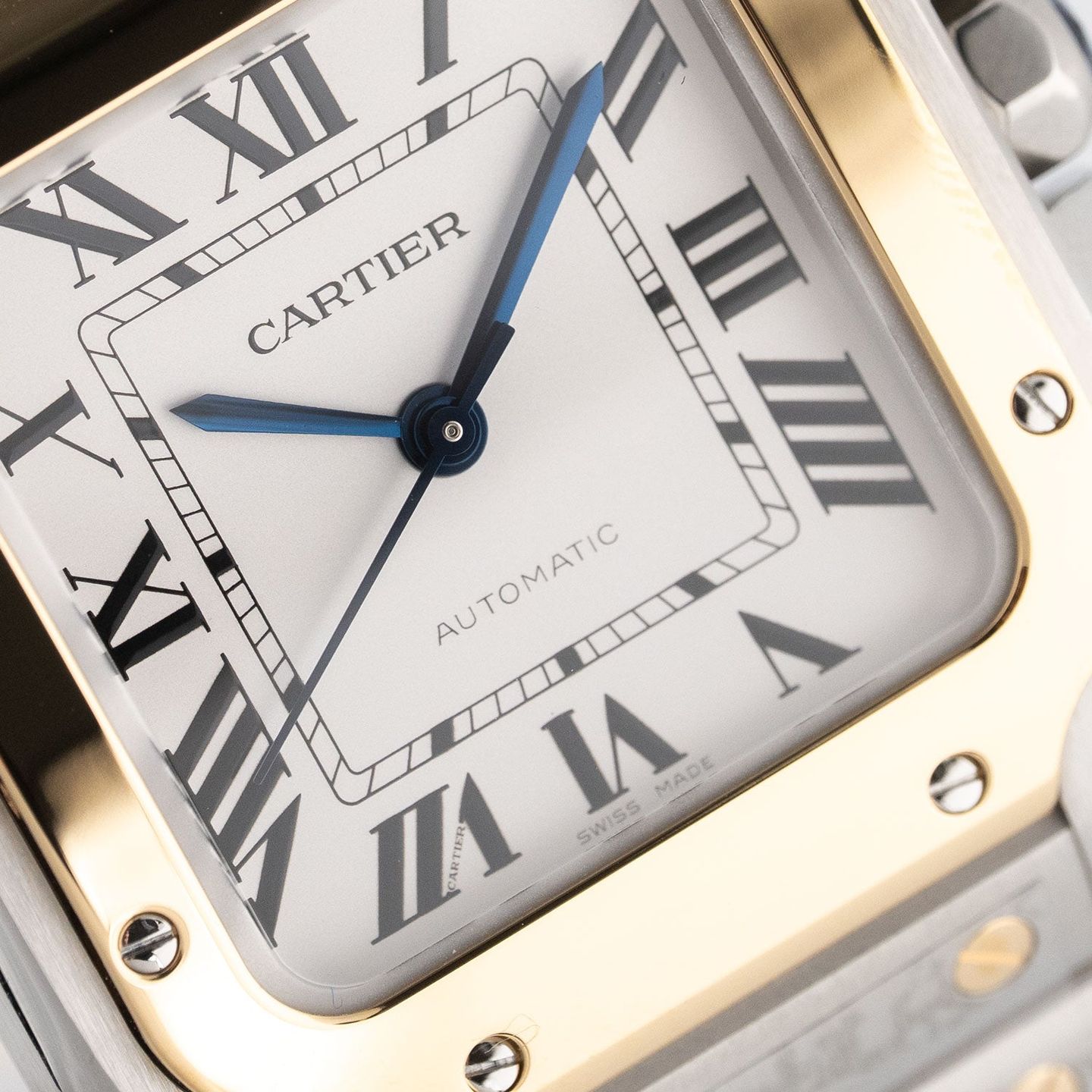Cartier Santos W2SA0016 (2026) - Silver dial 35 mm Steel case (3/7)
