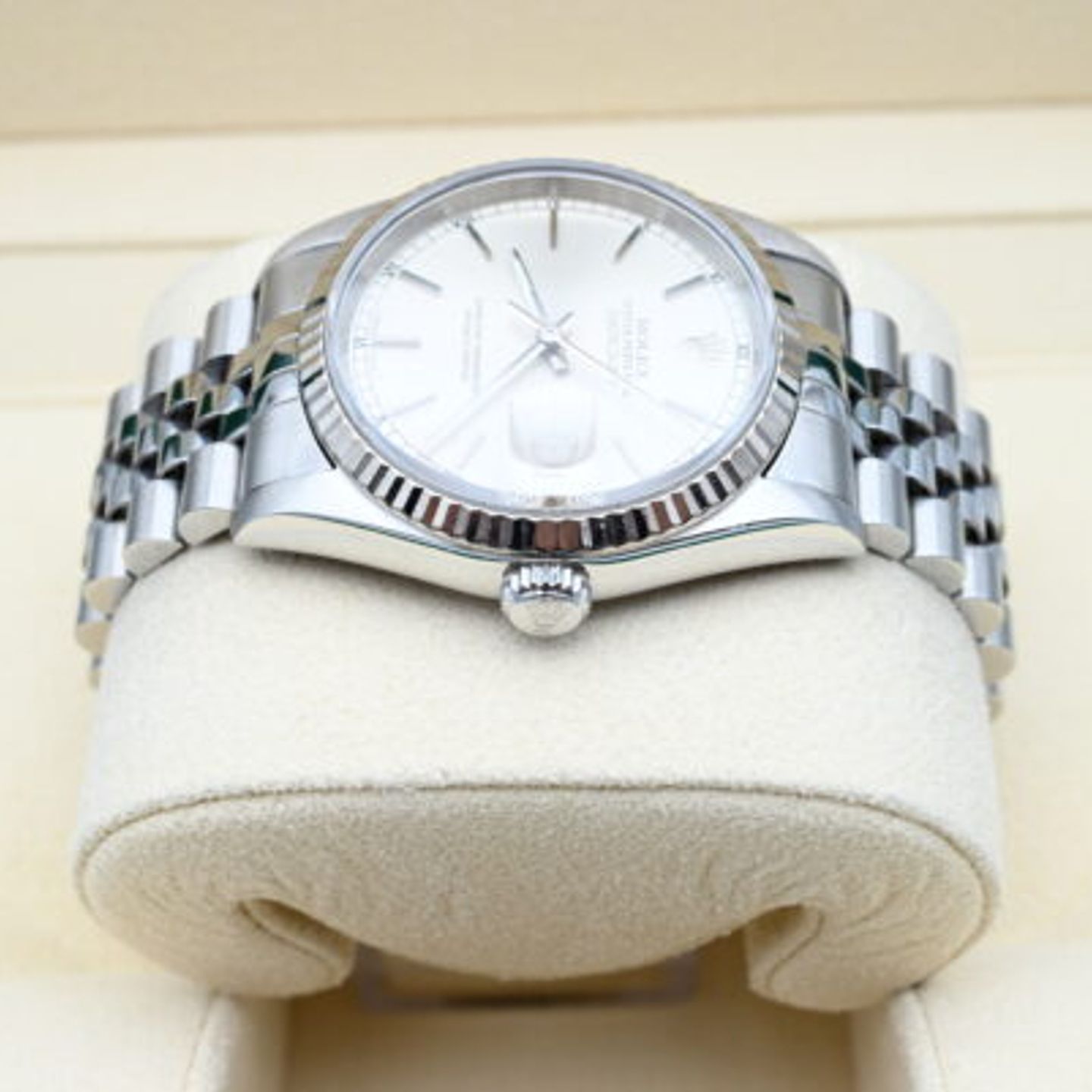 Rolex Datejust 36 16234 (1997) - Zilver wijzerplaat 36mm Staal (5/8)