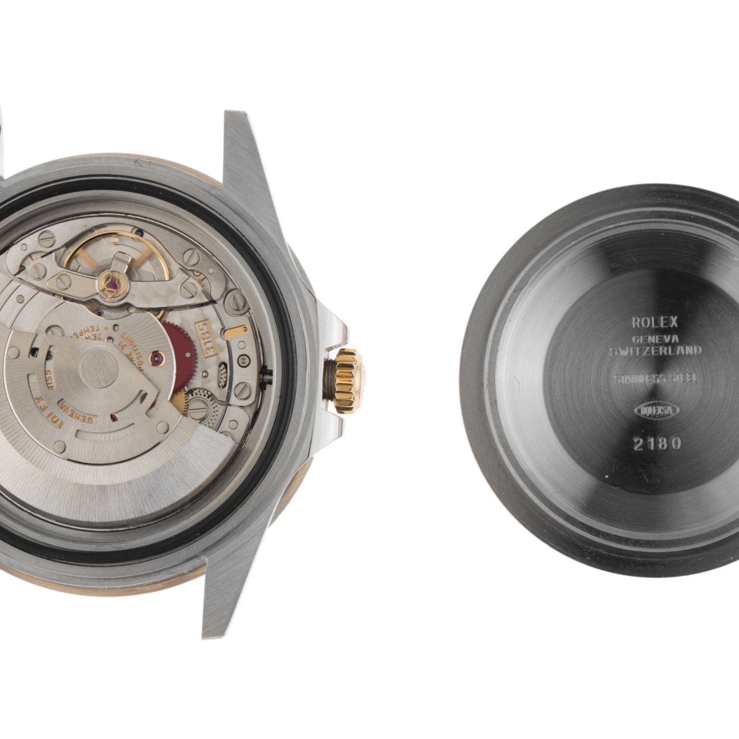 Rolex GMT-Master II 16713 (2005) - 40 mm Gold/Steel case (8/8)