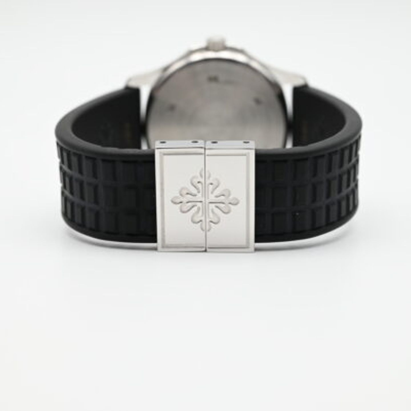 Patek Philippe Aquanaut 4960 (Unknown (random serial)) - Black dial 30 mm Steel case (5/5)