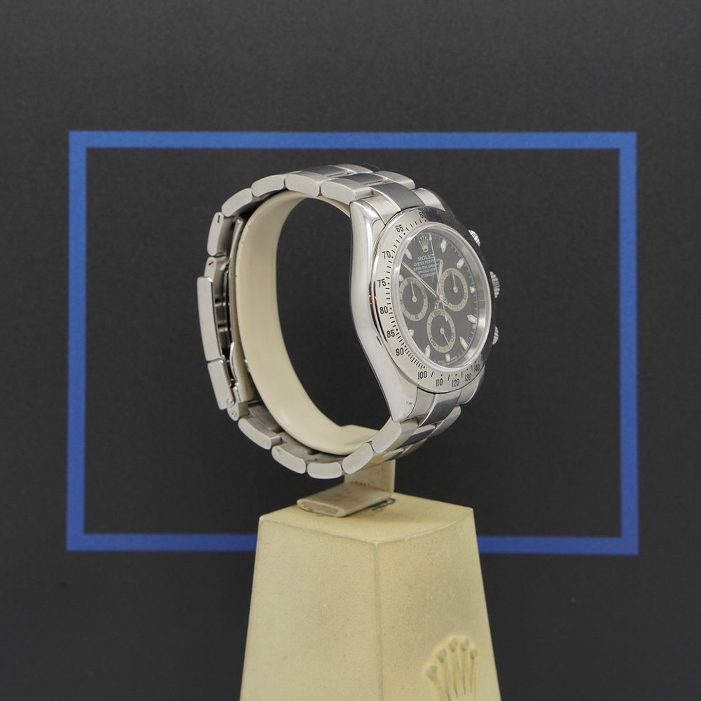 Rolex Daytona 16520 (2003) - Black dial 40 mm Steel case (3/8)