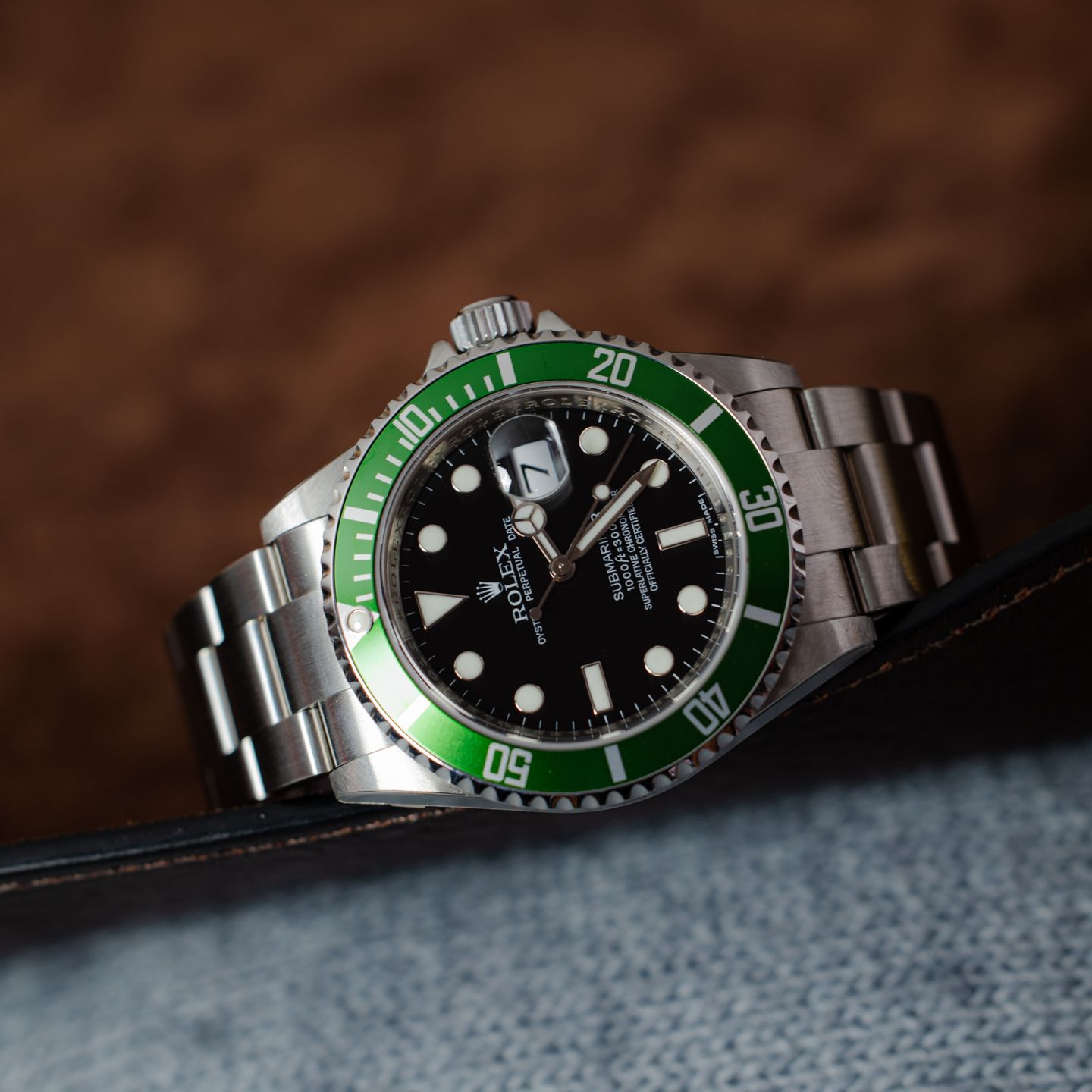 Rolex Submariner Date 16610LV (2008) - Black dial 40 mm Steel case (3/8)