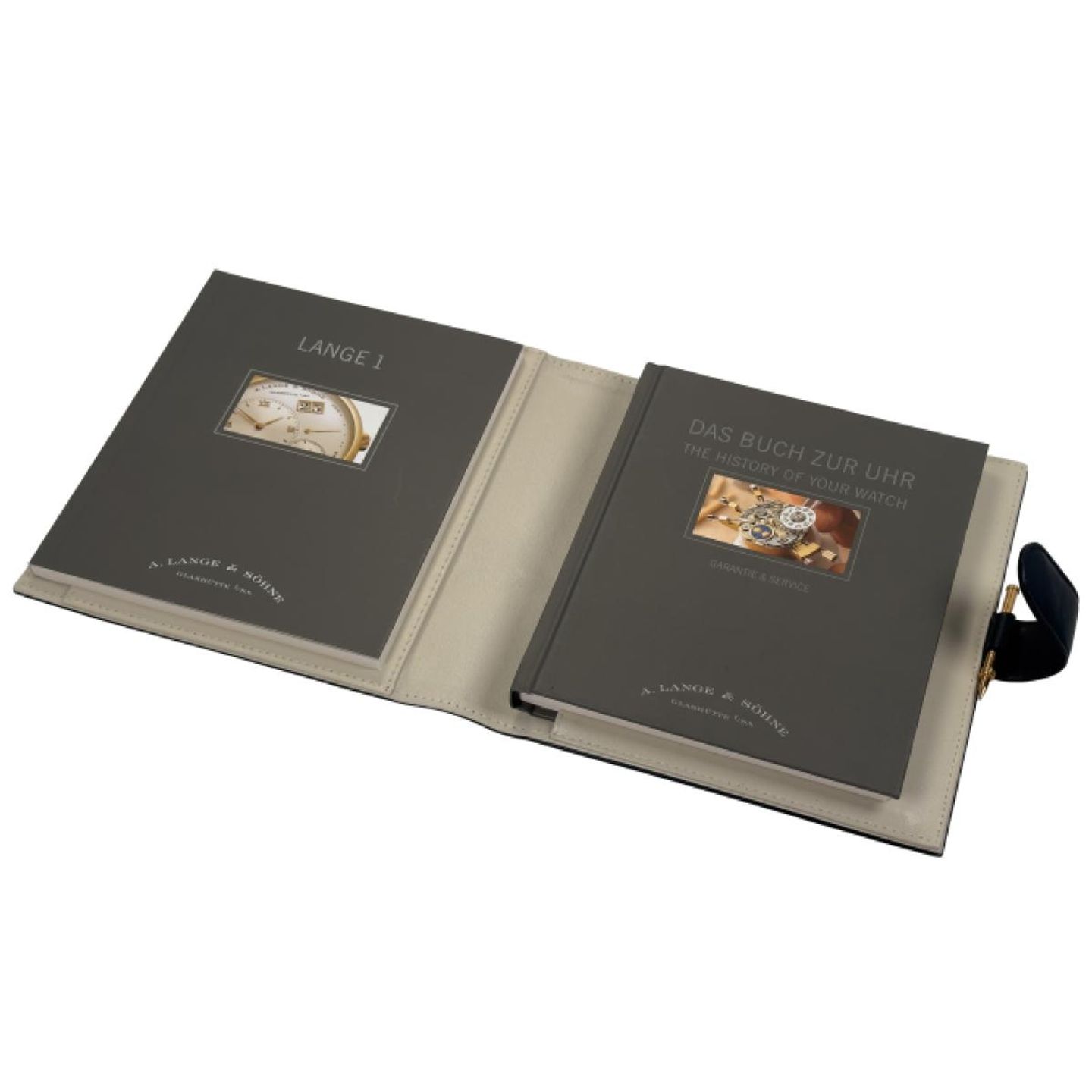 A. Lange & Söhne Little Lange 1 813.043 (2009) - Black dial 36 mm Rose Gold case (5/5)