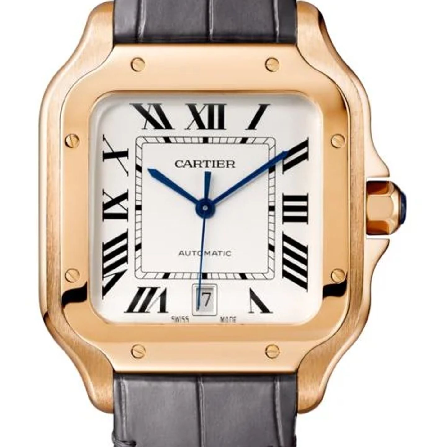 Cartier Santos WGSA0019 (2026) - Silver dial 39 mm Rose Gold case (1/1)