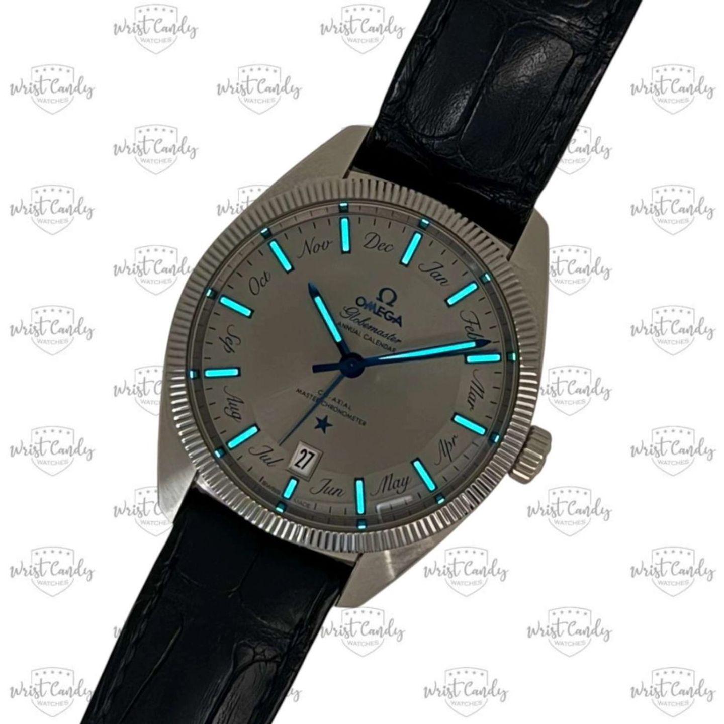 Omega Globemaster 130.33.41.22.06.001 (2022) - Grey dial 41 mm Steel case (4/8)