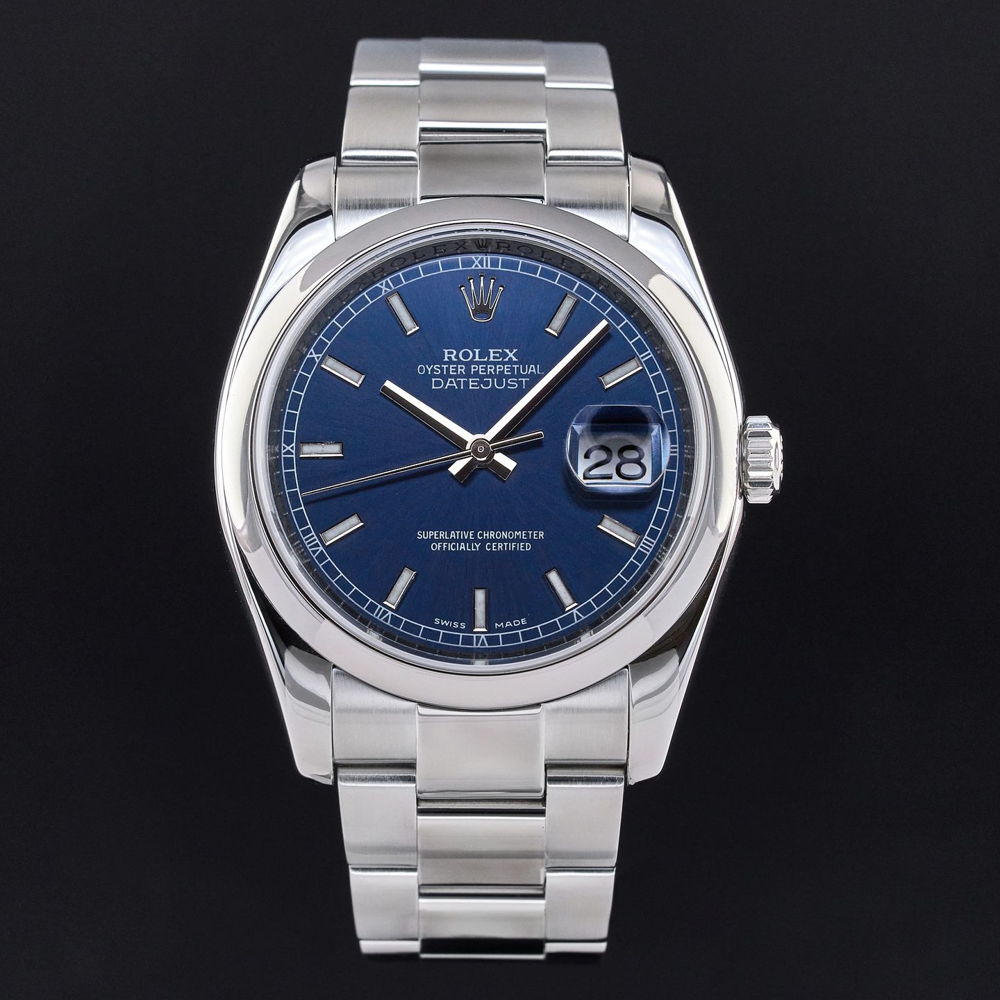 Rolex Datejust 36 116200 (2008) - 36 mm Steel case (3/7)