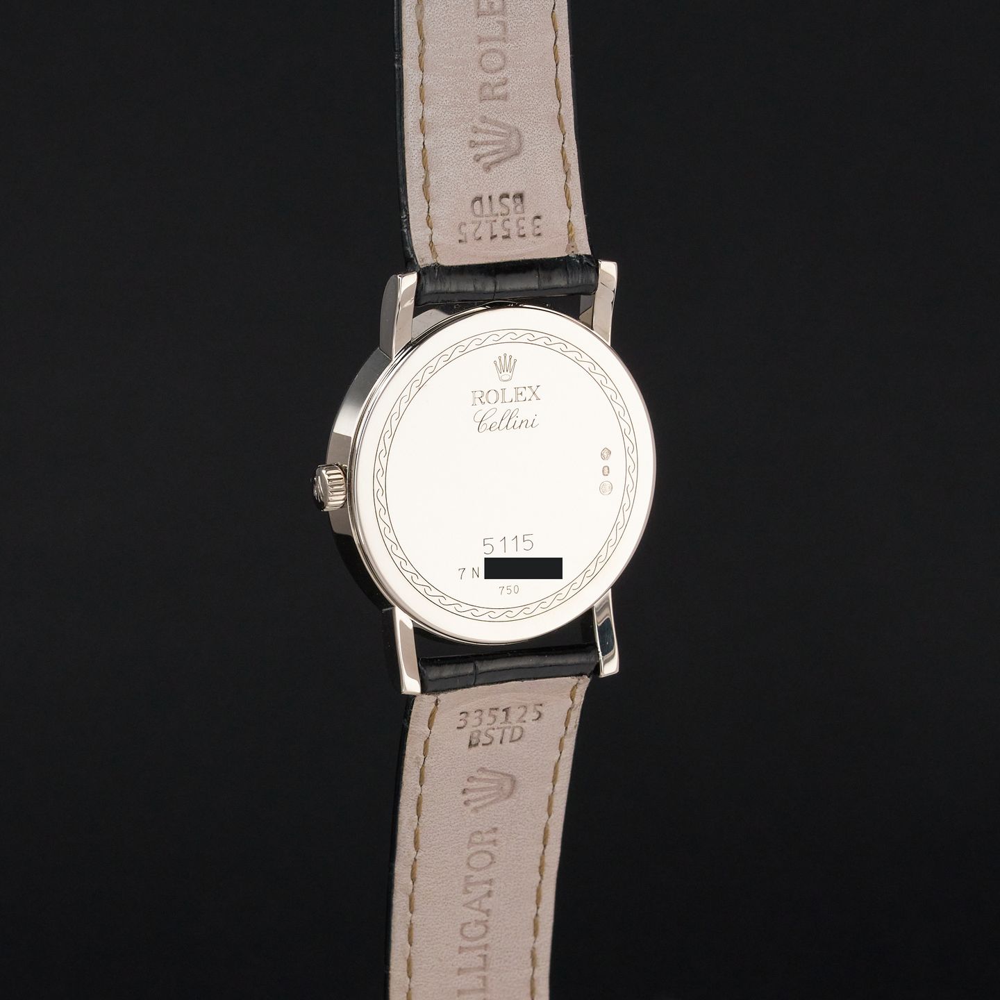 Rolex Cellini Time 5115 (2014) - 32mm Witgoud (7/8)
