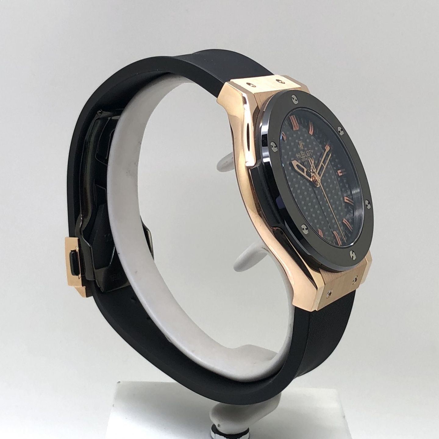 Hublot Classic Fusion 501.PM.1680.RX (Unknown (random serial)) - Black dial 45 mm Red Gold case (3/8)