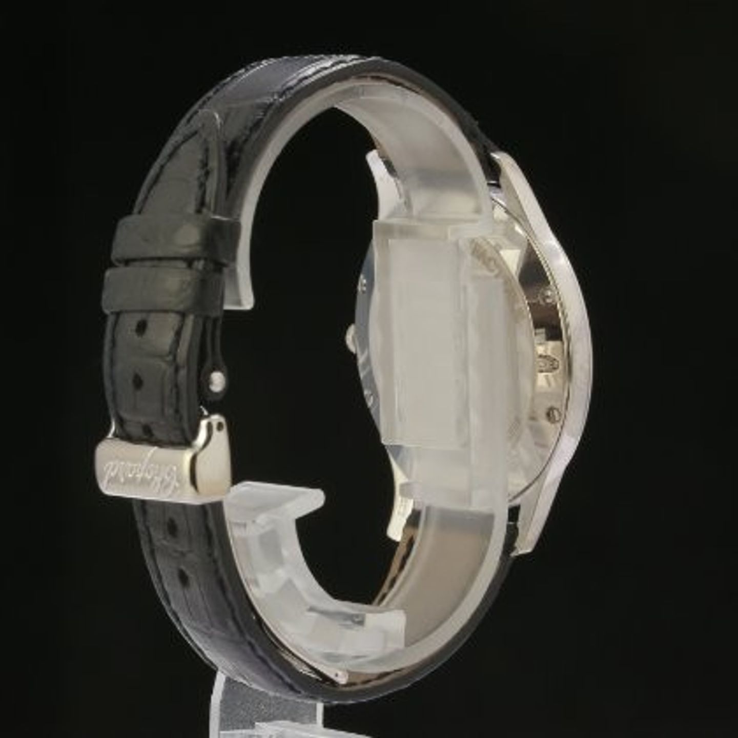 Chopard L.U.C 161902-1001 (2018) - Black dial 39 mm White Gold case (5/6)