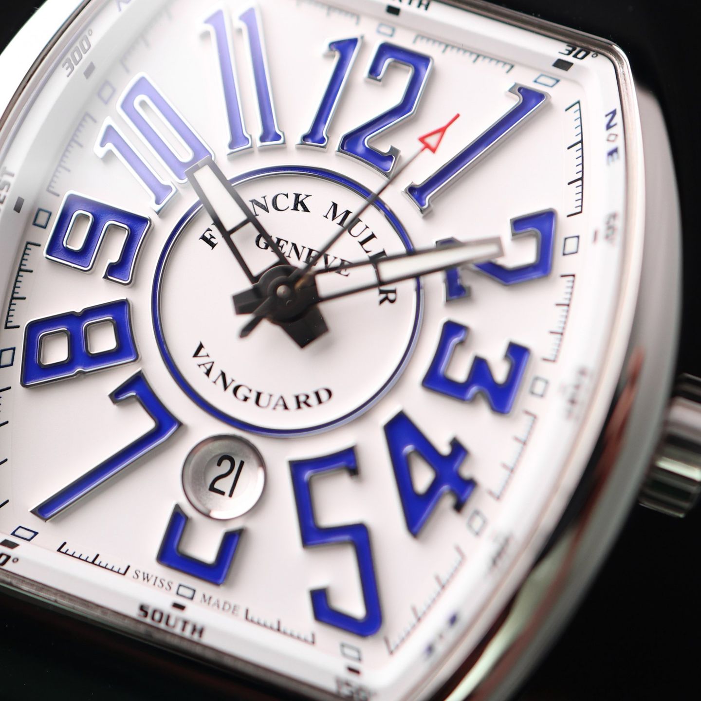 Franck Muller Vanguard V45SCDT (2021) - 45 mm Steel case (5/6)
