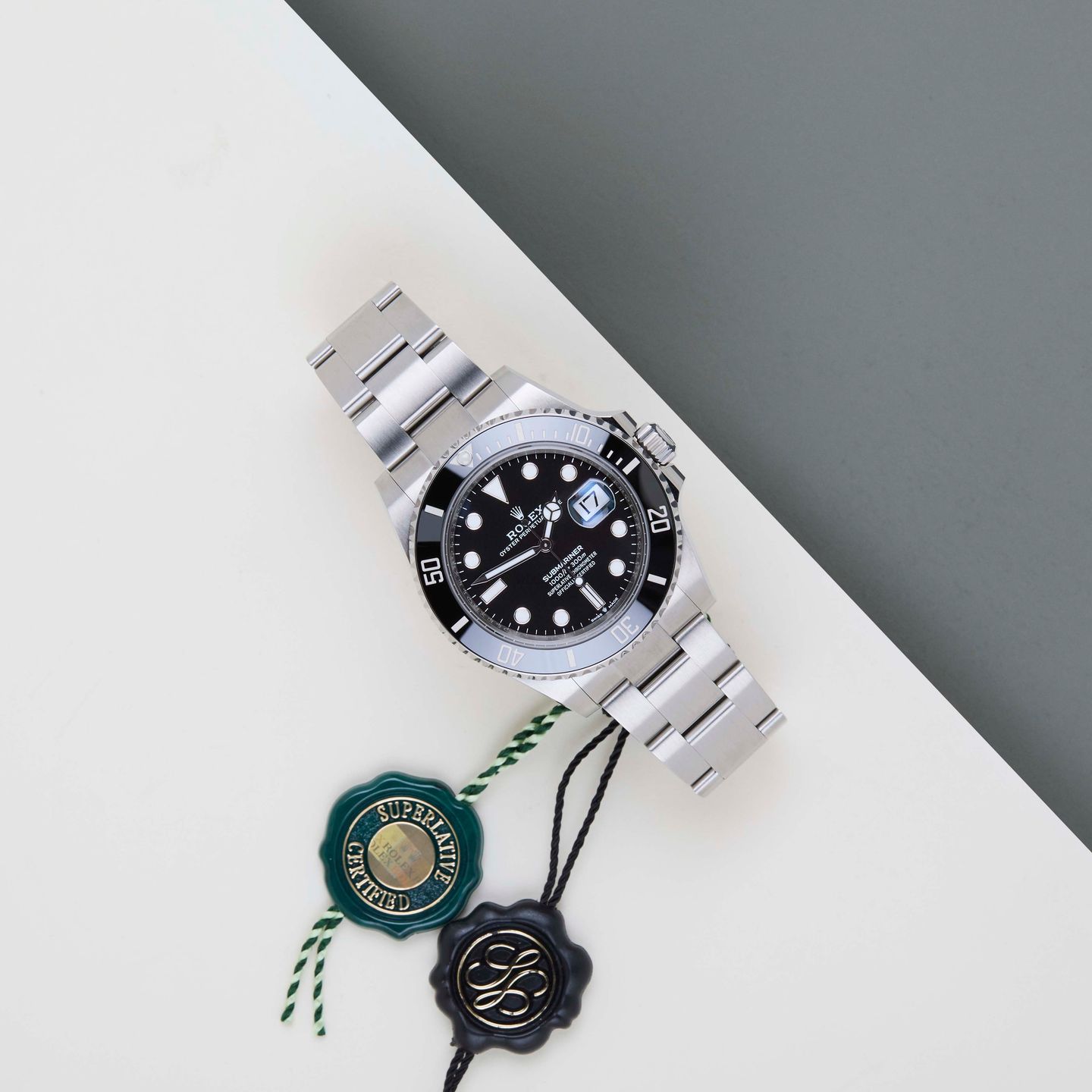 Rolex Submariner Date 126610LN (2026) - Zwart wijzerplaat 41mm Staal (2/8)