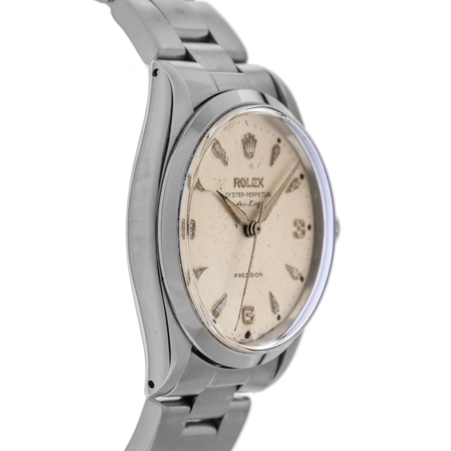 Rolex Air-King 5500 (1979) - Silver dial 34 mm Steel case (6/8)