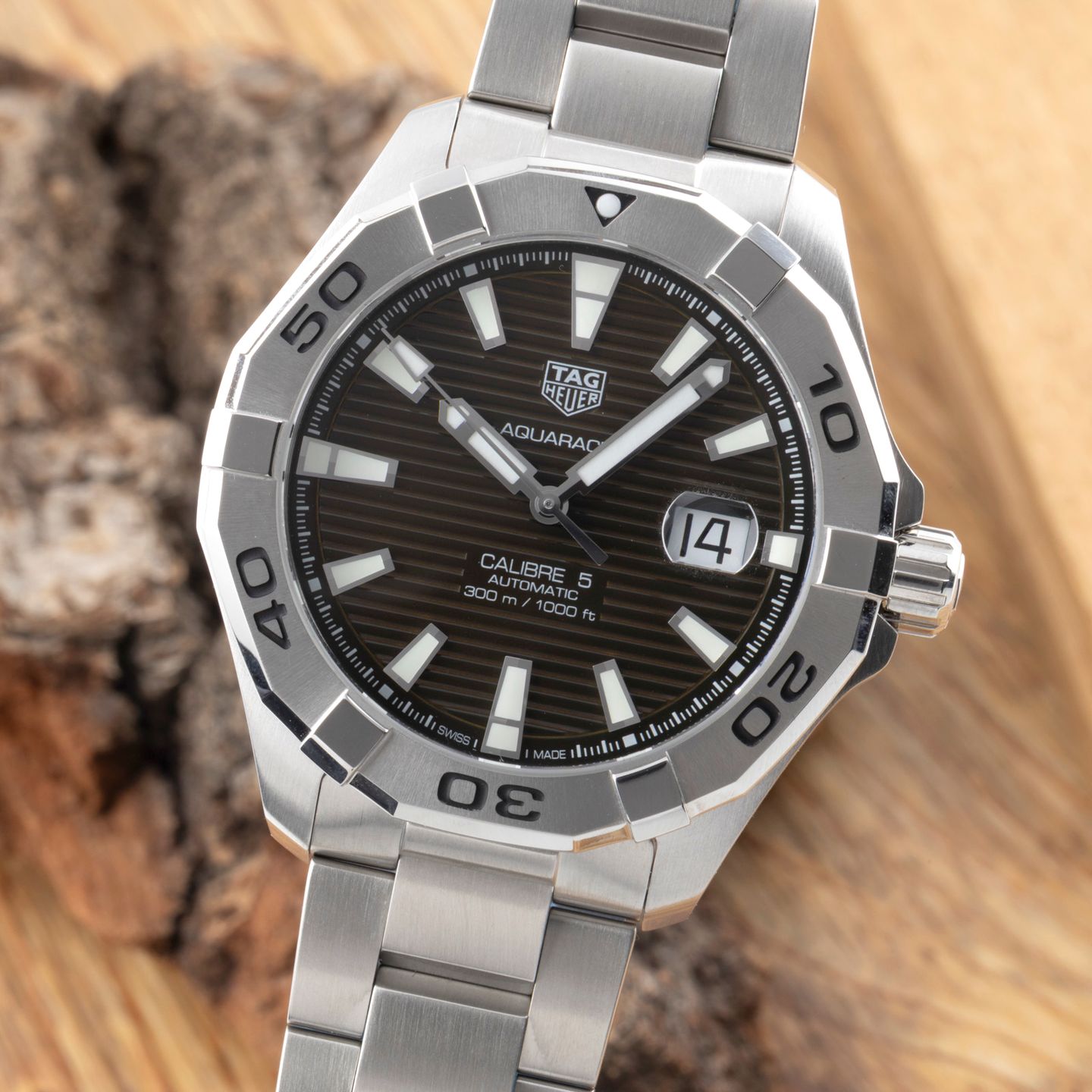 TAG Heuer Carrera Calibre HEUER 01 CAR201AA.BA0714 (Unknown (random serial)) - White dial 43 mm Steel case (3/8)