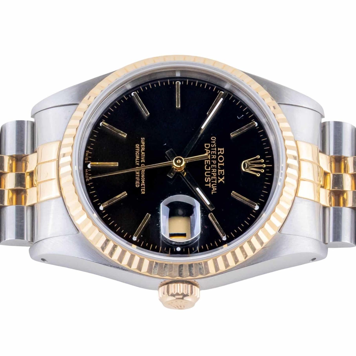 Rolex Datejust 36 16233 (1991) - 36mm Goud/Staal (6/8)