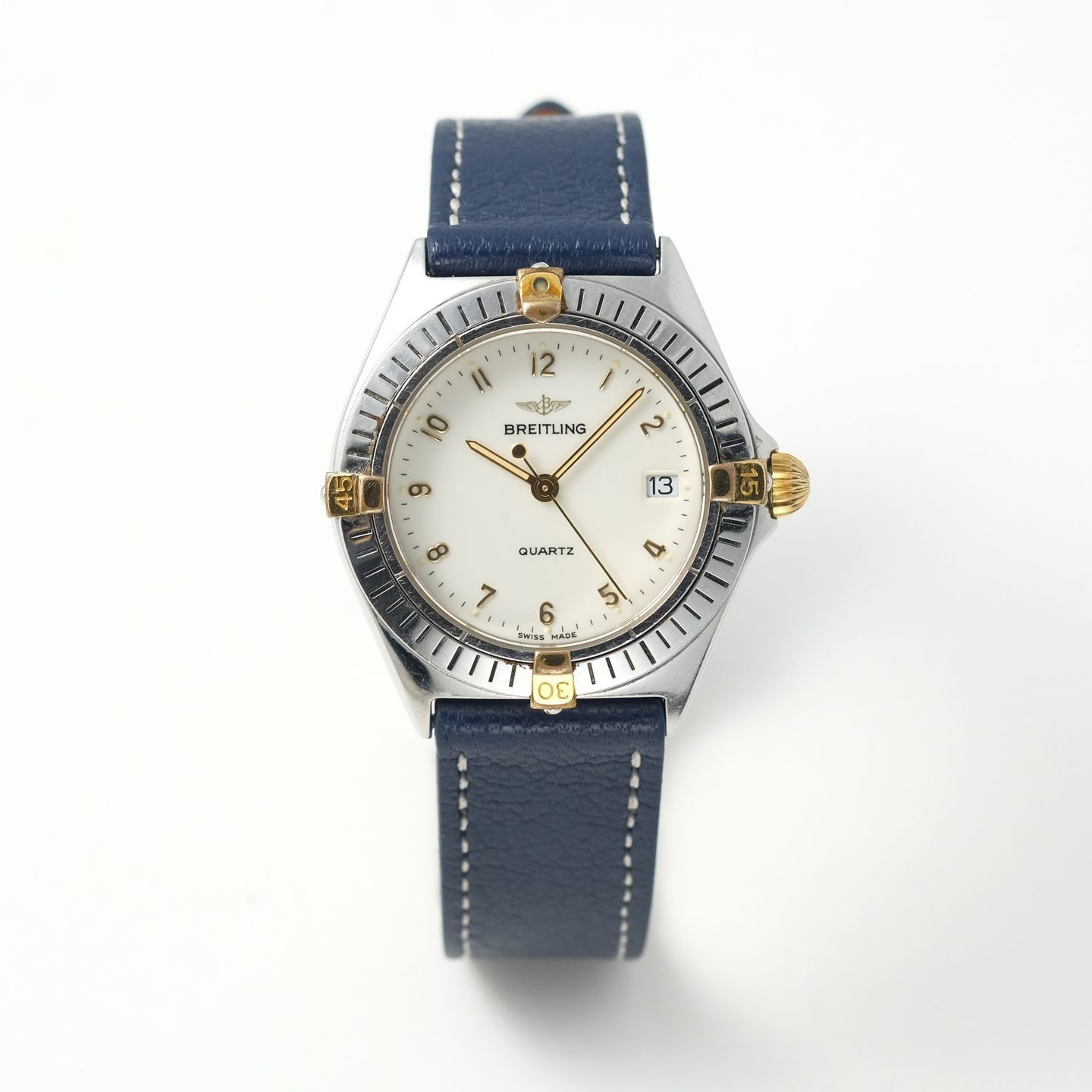 Breitling Callisto 80510 (1990) - White dial 34 mm Steel case (6/12)