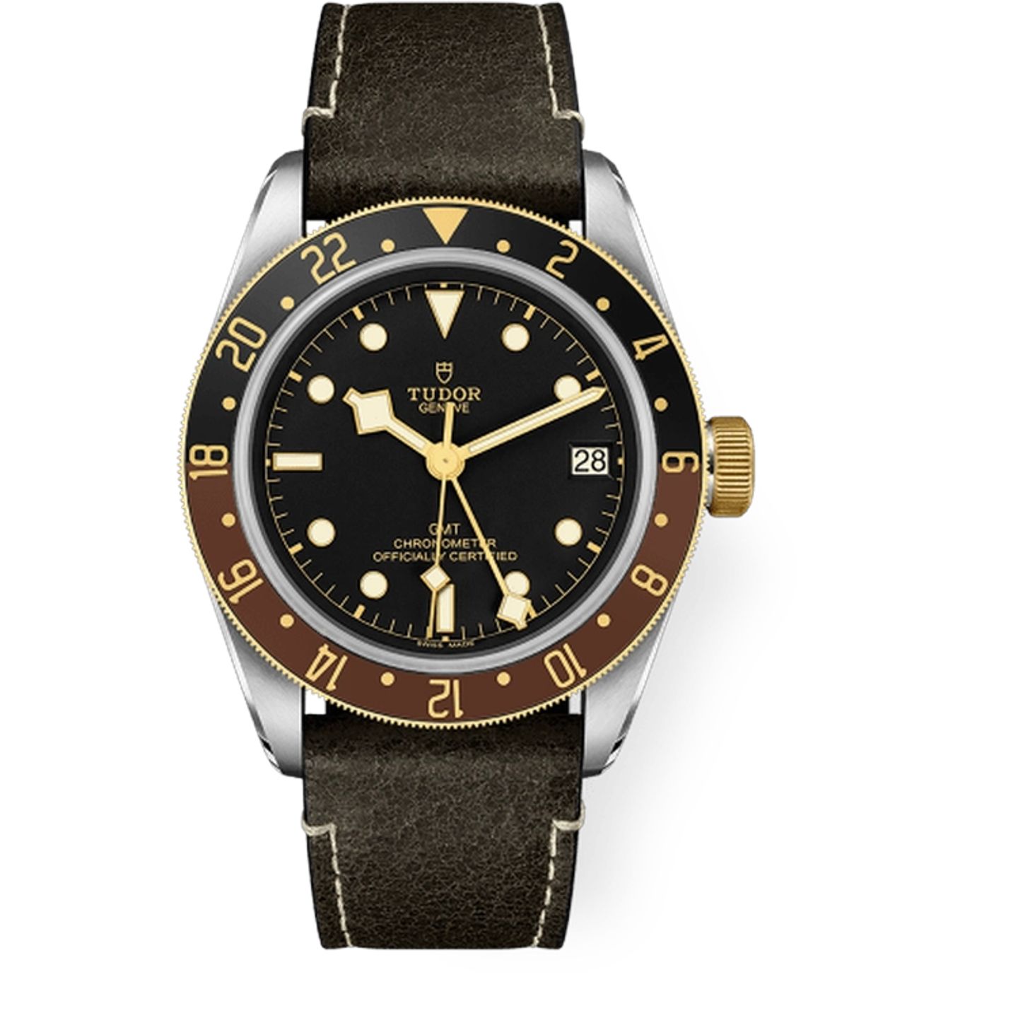 Tudor Black Bay GMT 79833MN (2025) - Zwart wijzerplaat 41mm Staal (1/1)