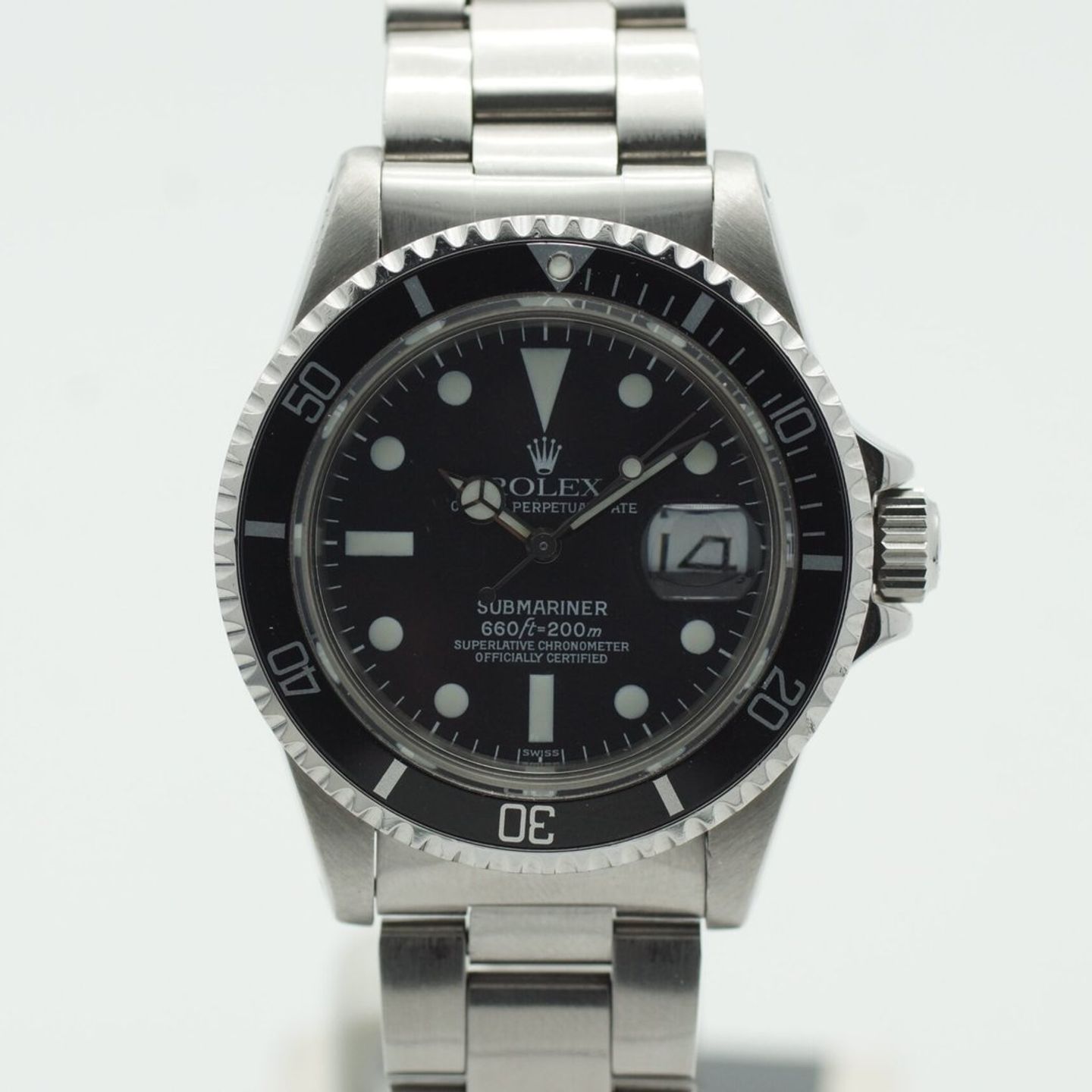 Rolex Submariner Date 1680 (1979) - Zwart wijzerplaat 40mm Staal (2/8)