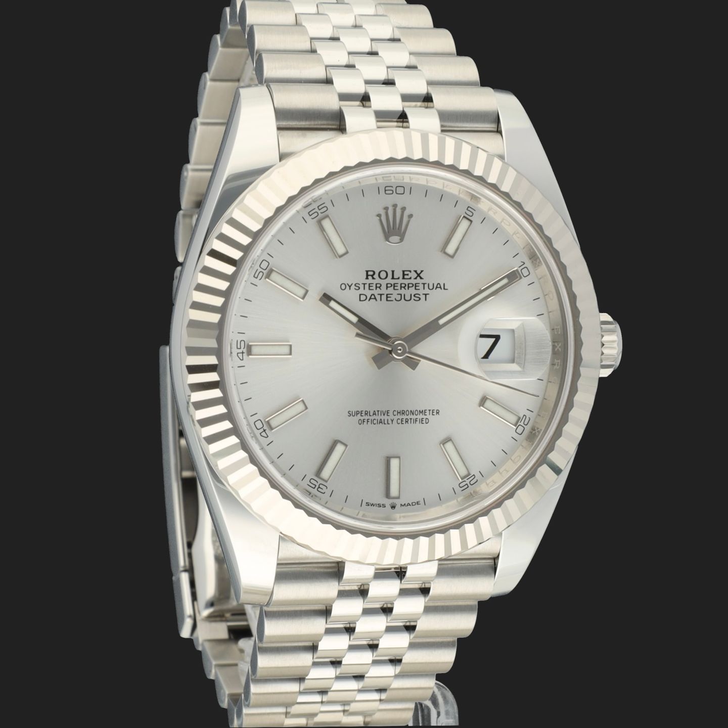 Rolex Datejust 41 126334 (2022) - Zilver wijzerplaat 41mm Staal (4/8)