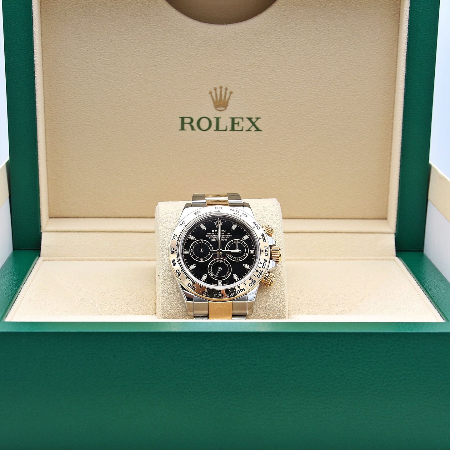 Rolex Daytona 116503 (Onbekend (willekeurig serienummer)) - 40mm Goud/Staal (2/8)