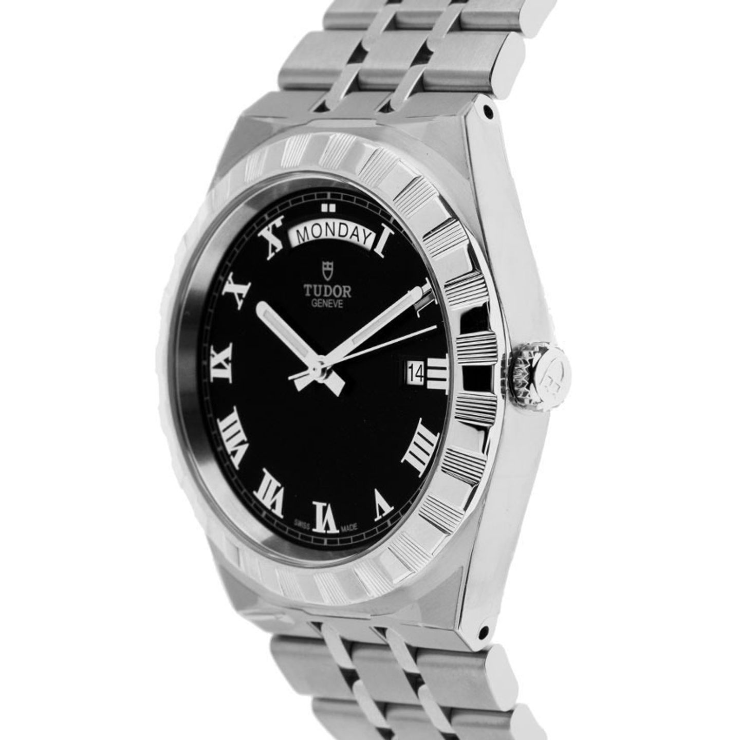 Tudor Royal 28600 (2026) - Zwart wijzerplaat 41mm Staal (4/8)