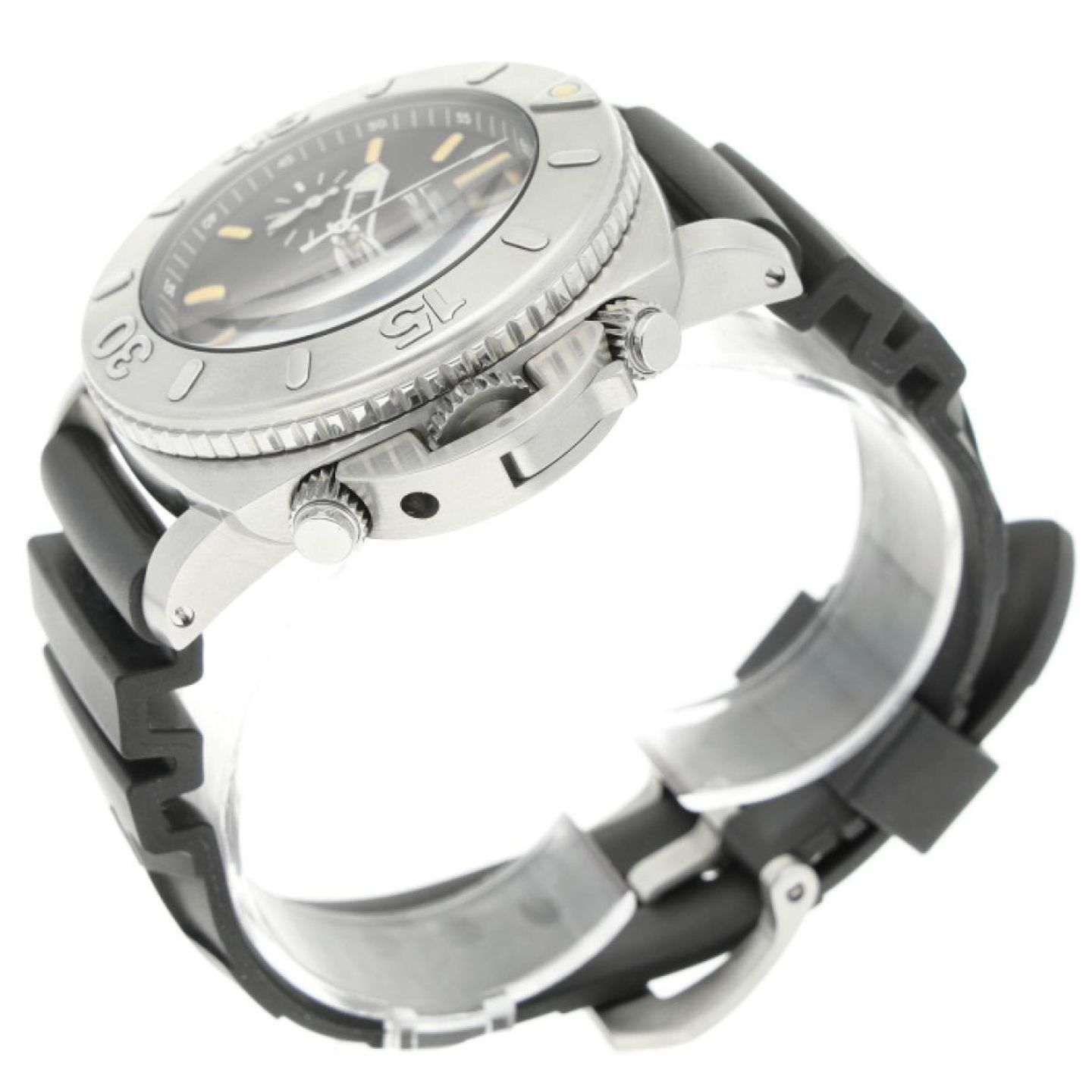 Panerai Luminor PAM00187 (2006) - Black dial 47 mm Steel case (4/8)