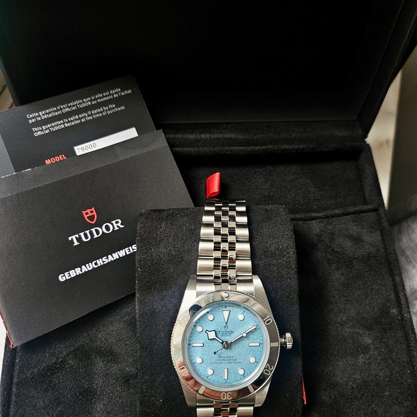Tudor Black Bay 54 79000 (2025) - Turquoise dial 37 mm Steel case (4/4)