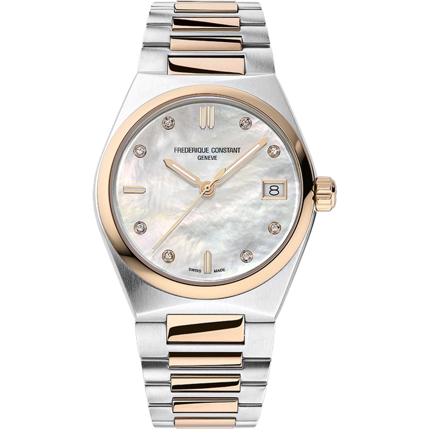 Frederique Constant Highlife FC-240MPWD2NH22B (2025) - Wit wijzerplaat 31mm Staal (1/1)