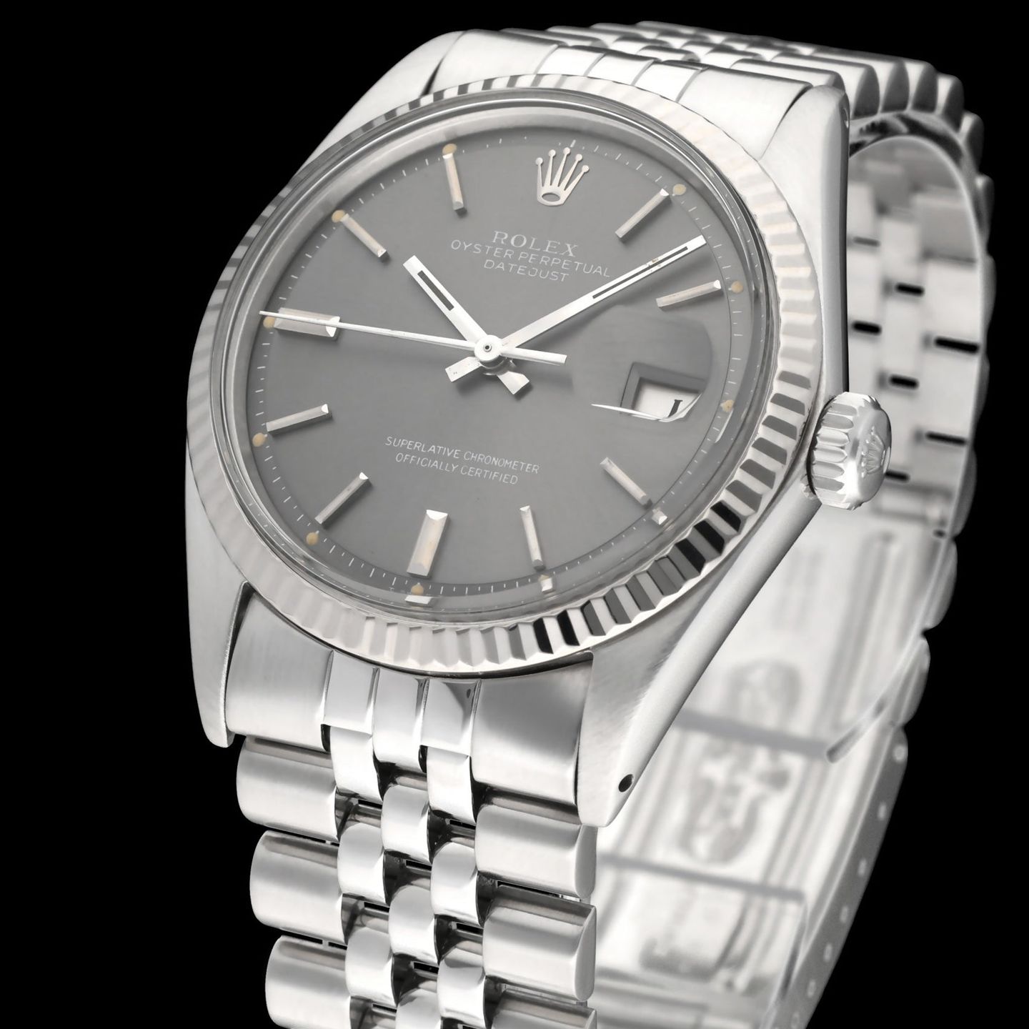 Rolex Datejust 1601 (1970) - 36 mm Steel case (7/8)
